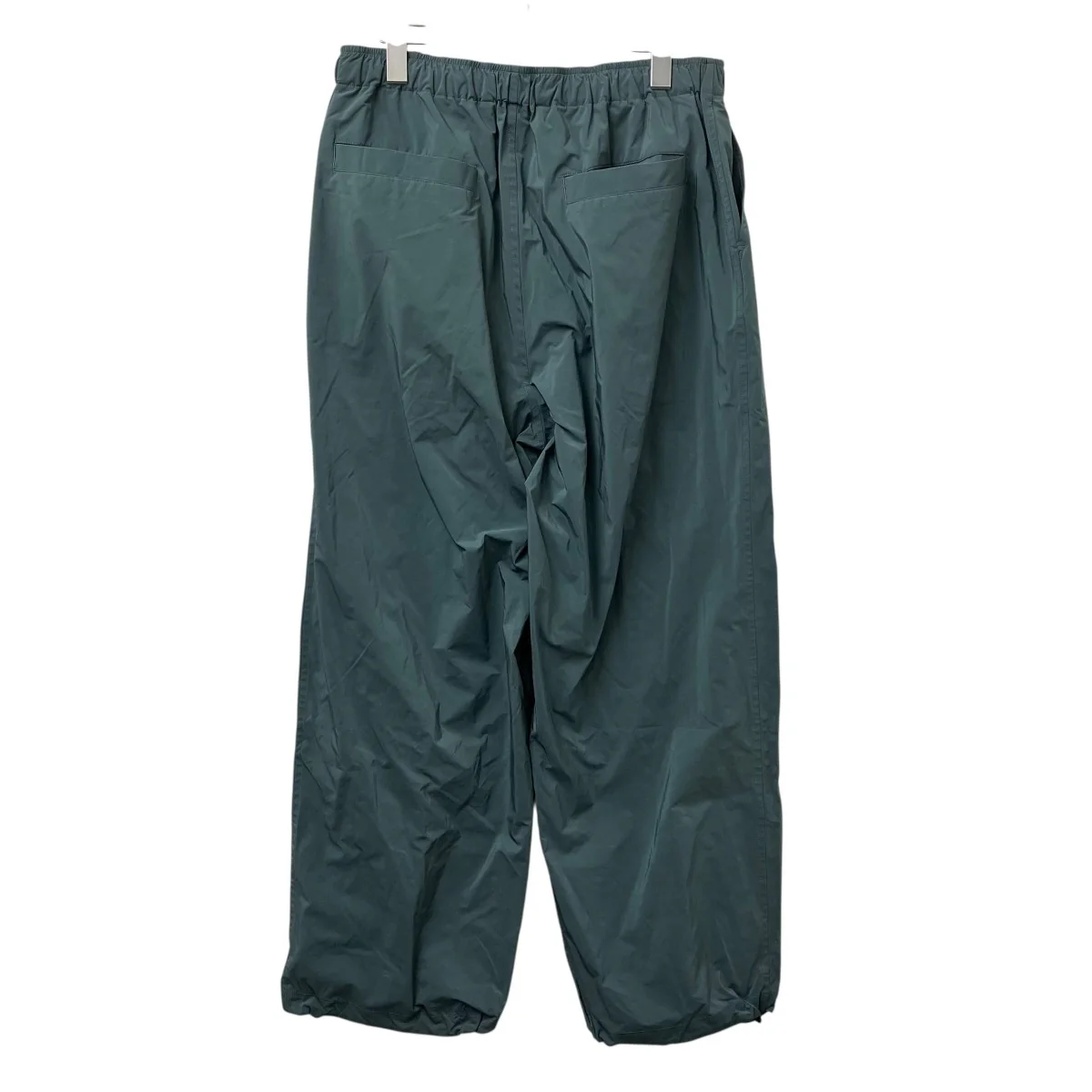 BAGGY TRACK PANTS -STEEL GRAYナイロンパンツso-243-016 - Image 2