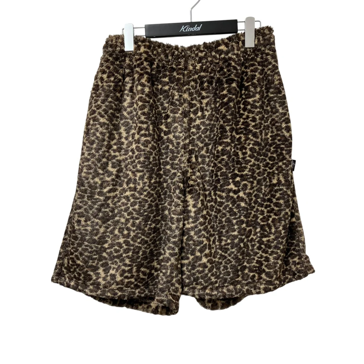 PILE LEOPARD SHORT BROWNハーフパンツ112344