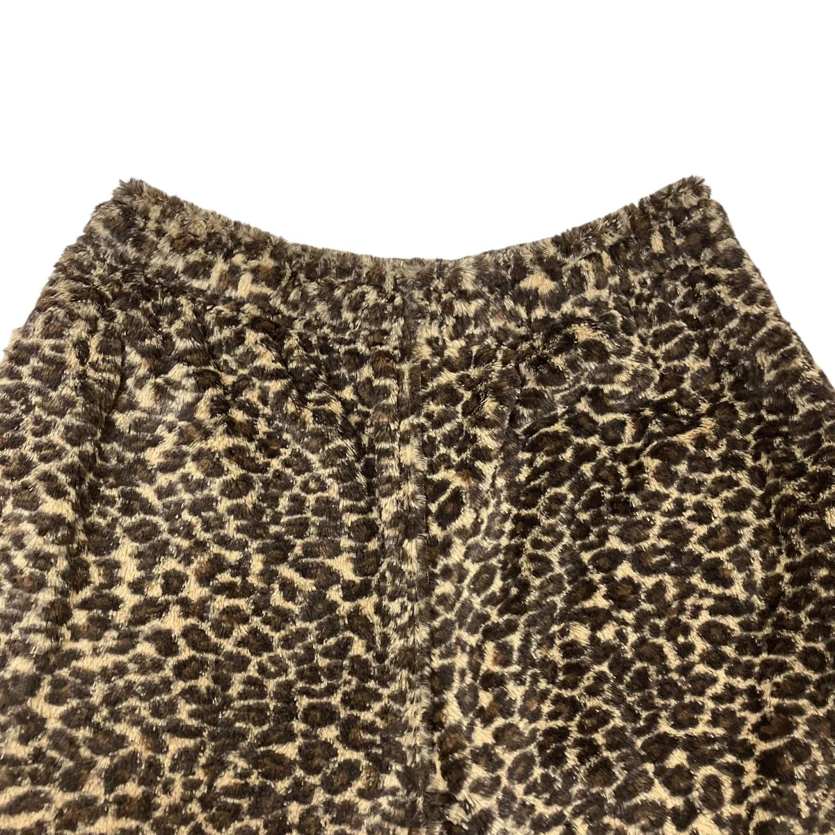 PILE LEOPARD SHORT BROWNハーフパンツ112344 - Image 3