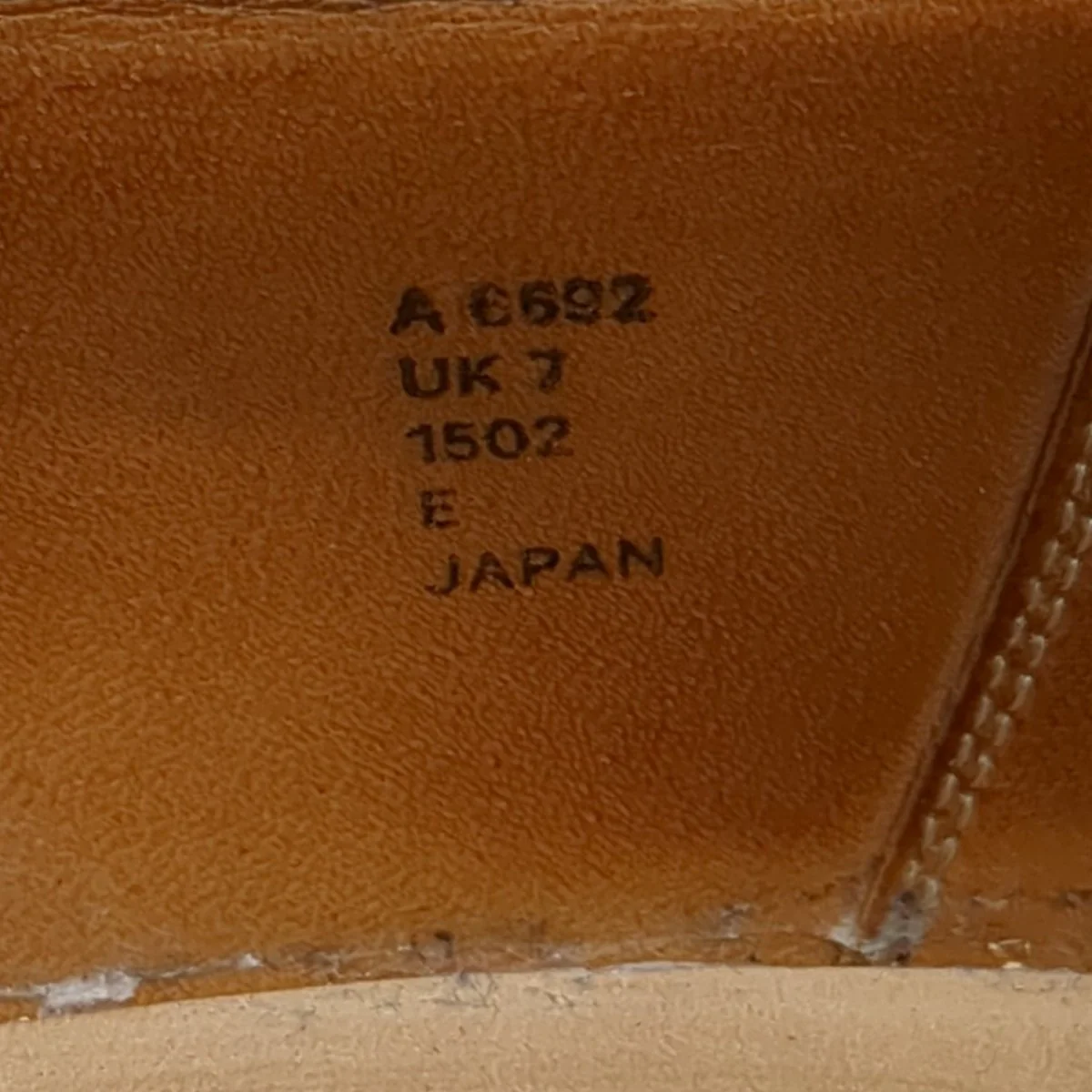 SINGLE MONKレザーシューズA6692 - Image 10