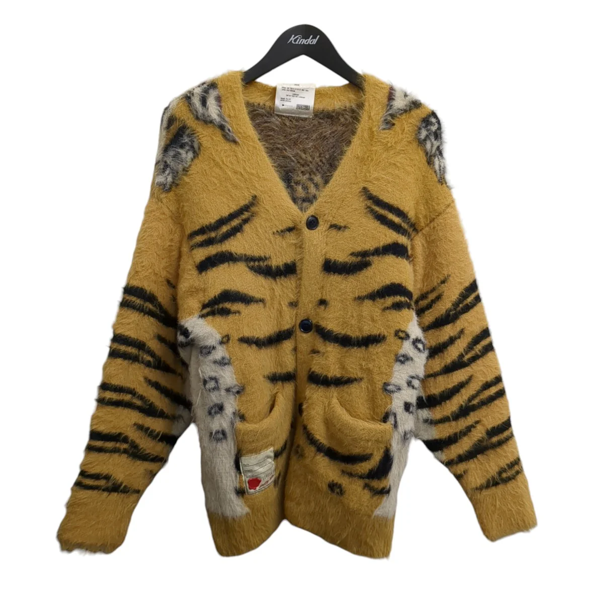 TIGER MOHAIR CARDIGANモヘアカーディガンWKN-SV-NNA-1002