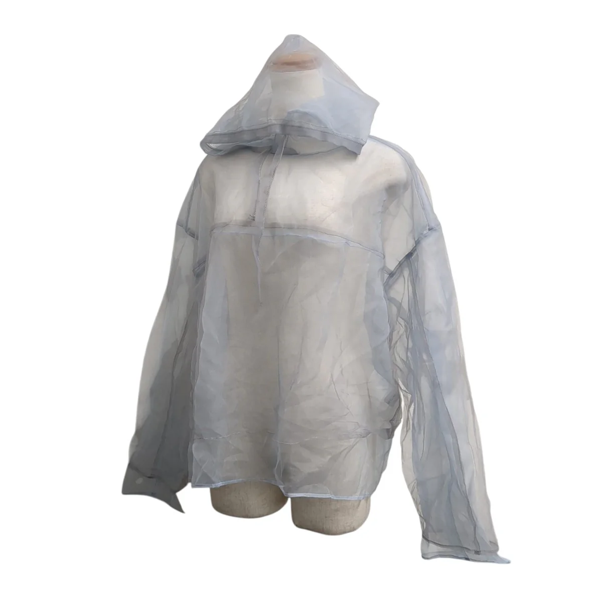 See-through Tulle Hoodieフーディー21241415208