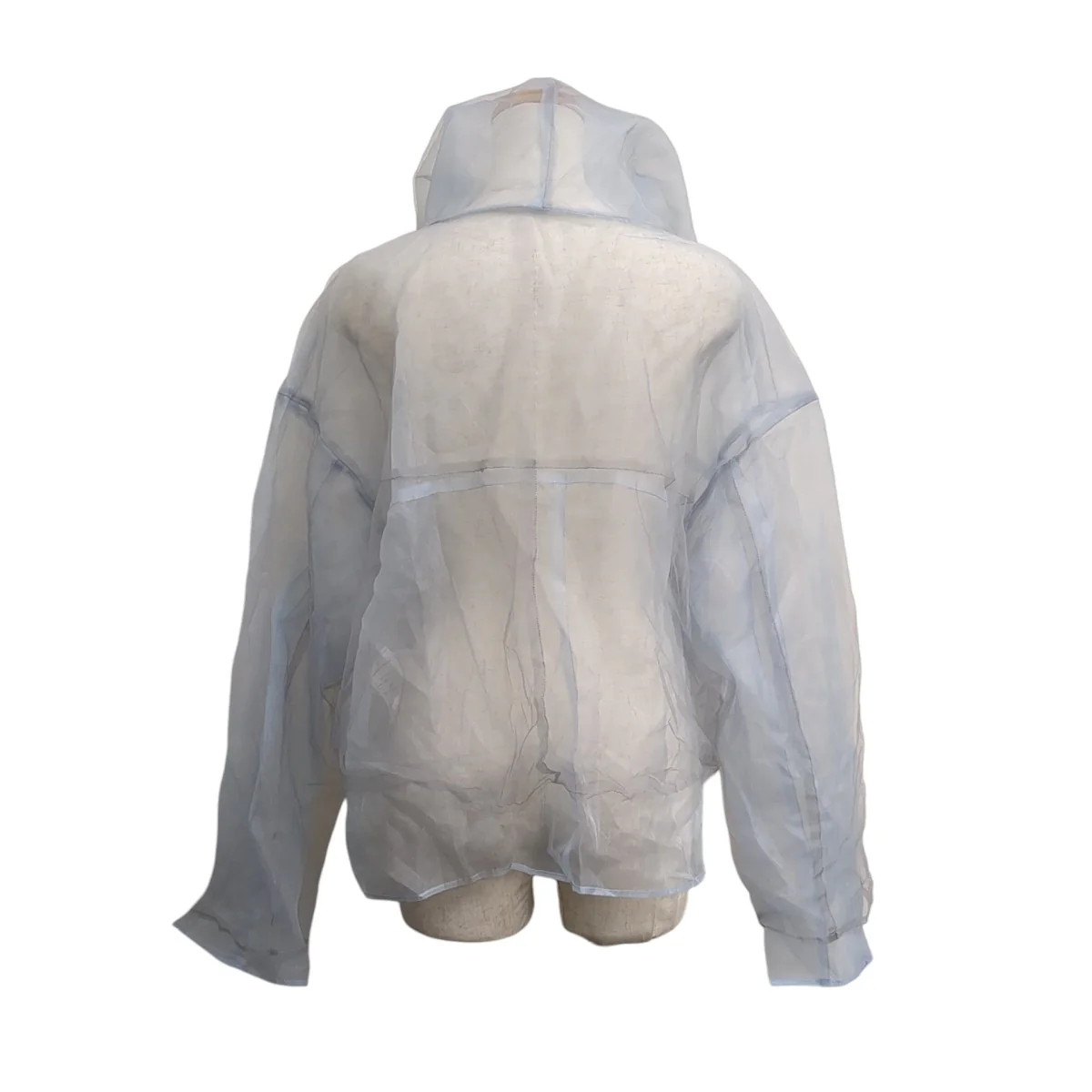 See-through Tulle Hoodieフーディー21241415208 - Image 3