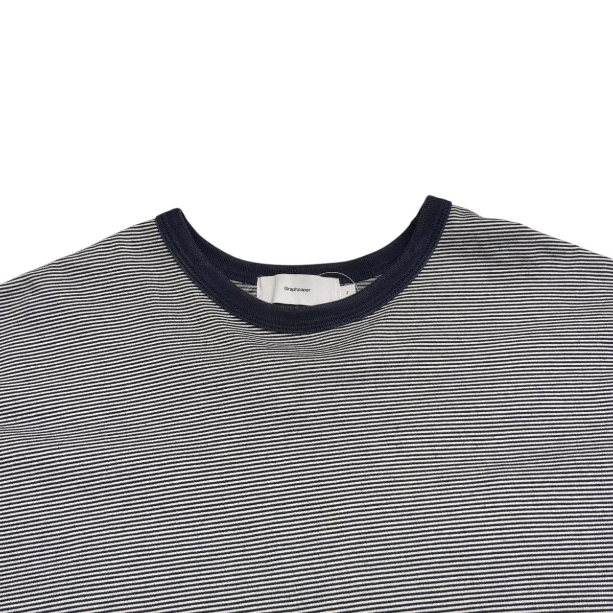 Narrow Border L S Tee長袖TシャツGU241-70117B - Image 3