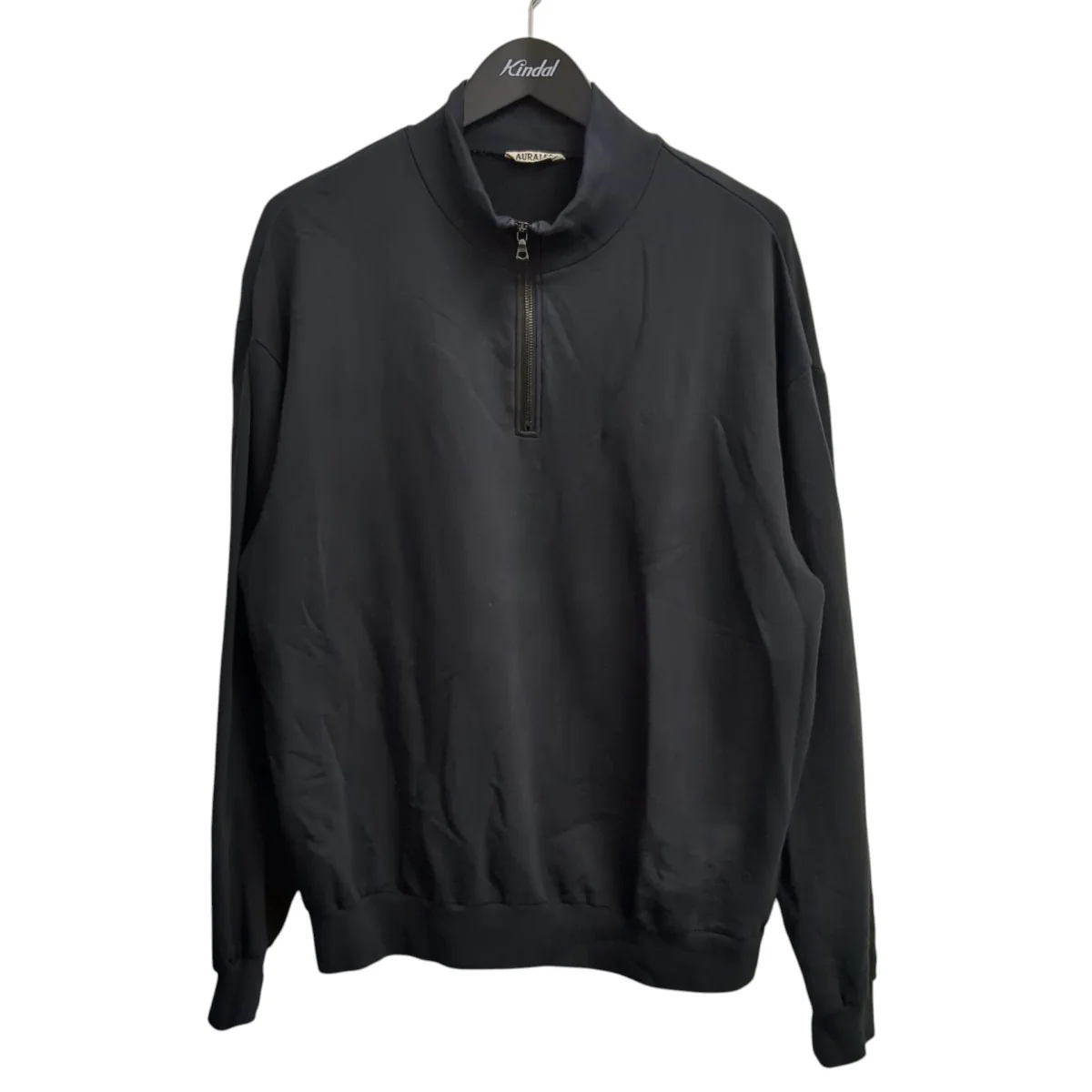 ELASTIC HIGH GAUGE SWEAT HALF ZIPハーフジップスウェットA25SP01NU