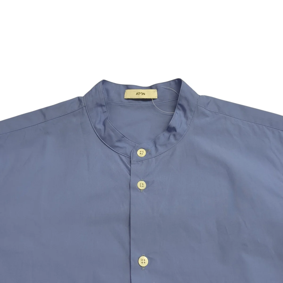 SUVIN BROAD BAND COLLAR SHIRTシャツBL.AG.CW.0003 - Image 3