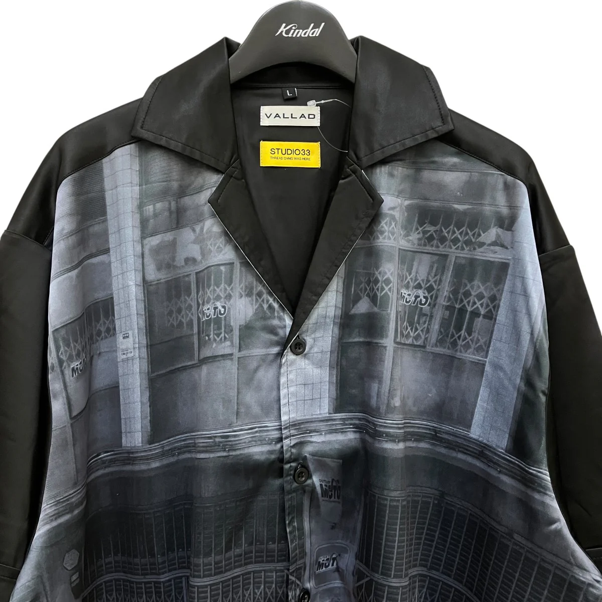 VALLADXSTUDIO 33 SS SHIRTSオープンカラーシャツ - Image 3