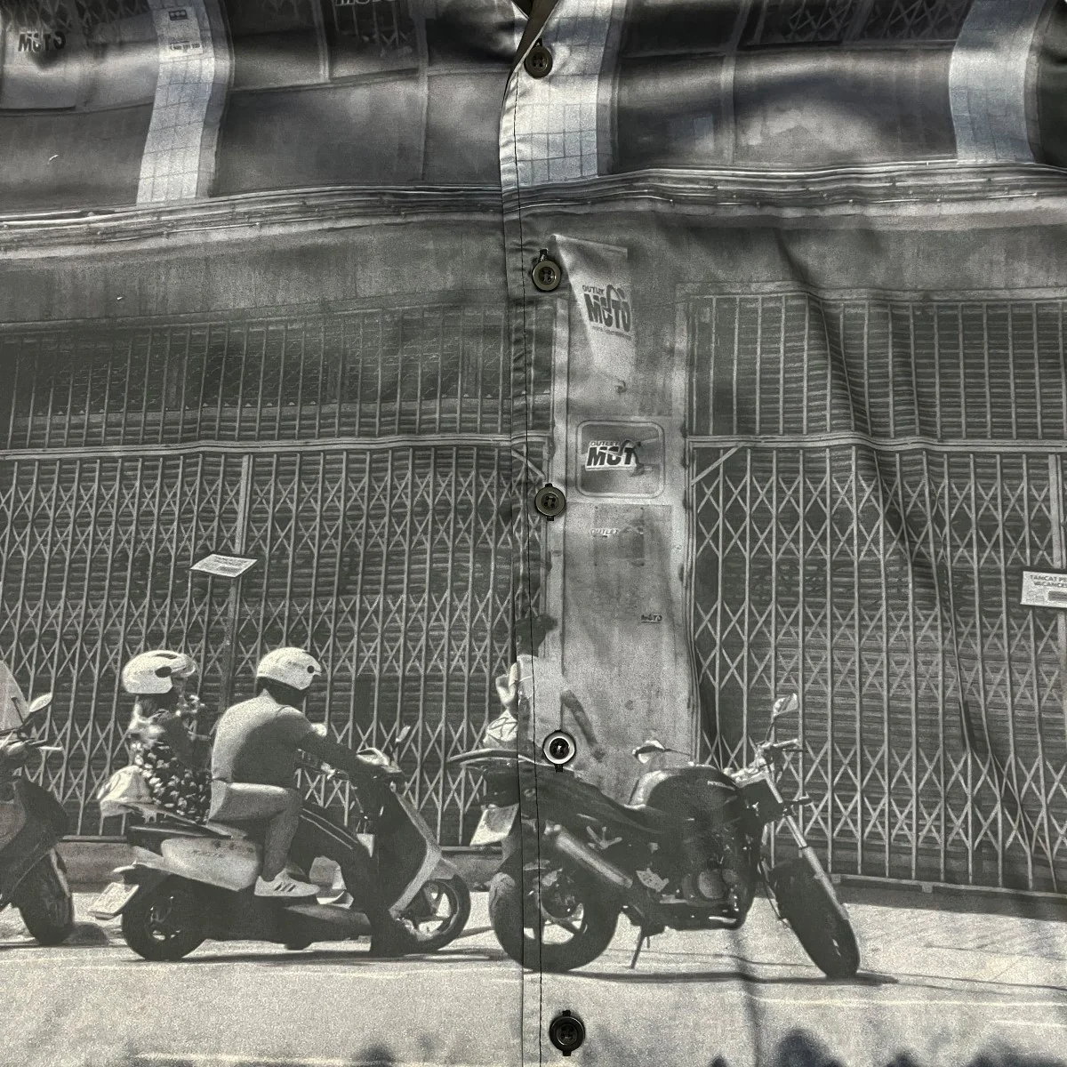 VALLADXSTUDIO 33 SS SHIRTSオープンカラーシャツ - Image 5