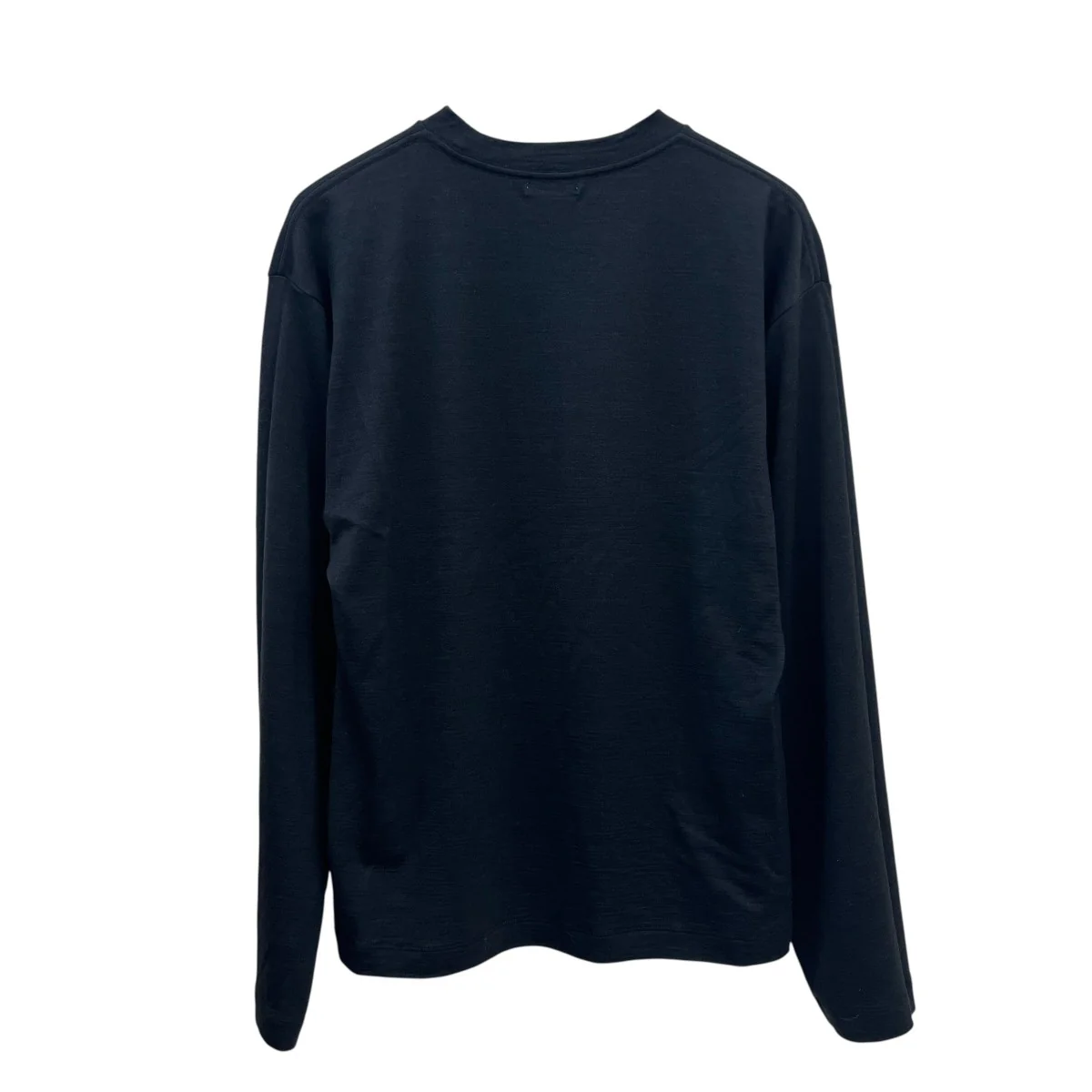 ウール ジャージー ロングスリーブ Tシャツ8212-222-0383 - Image 2