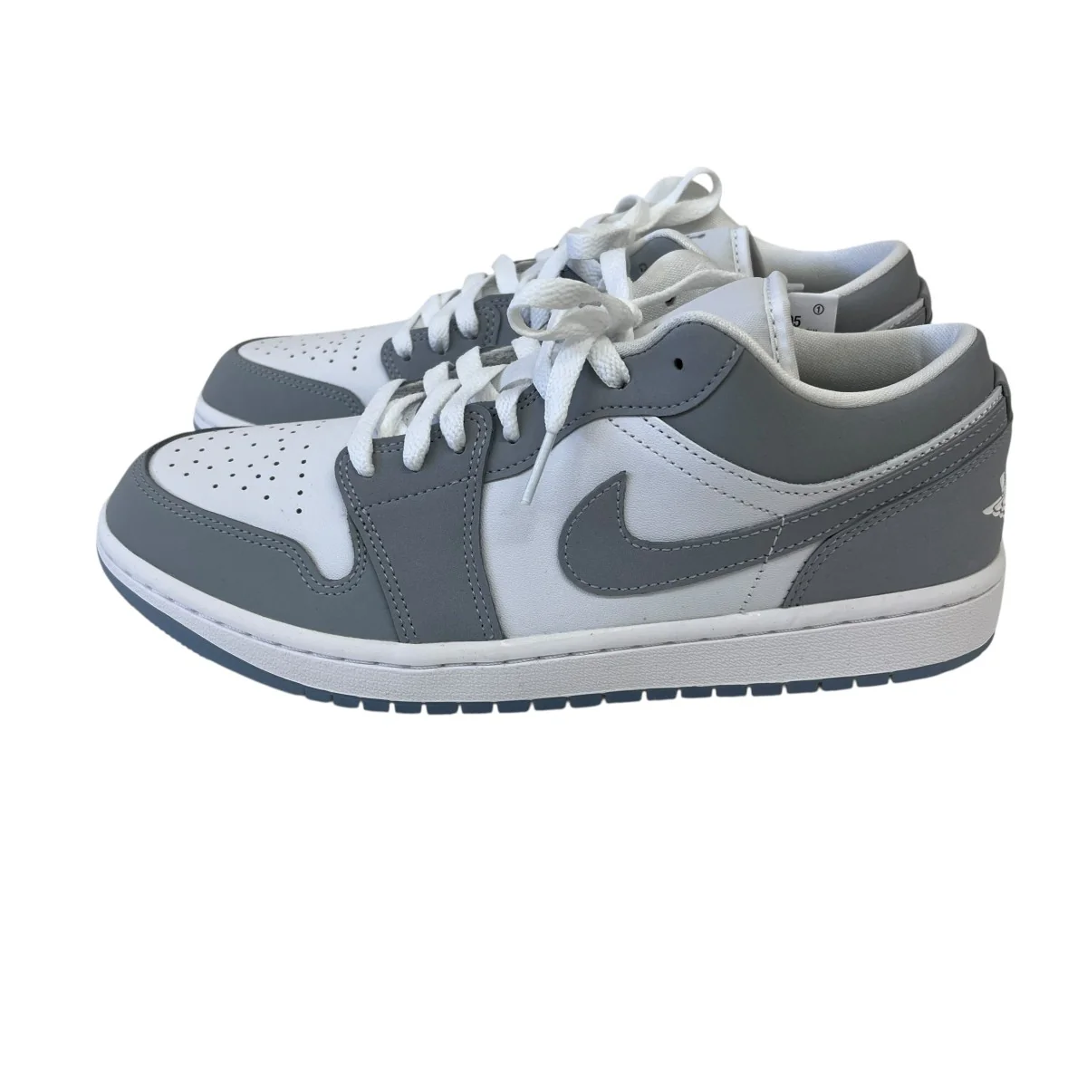 AIR JORDAN 1 LOW WHITE WOLF GREY-ALUMINUMローカットスニーカーDC0774-105 - Image 3
