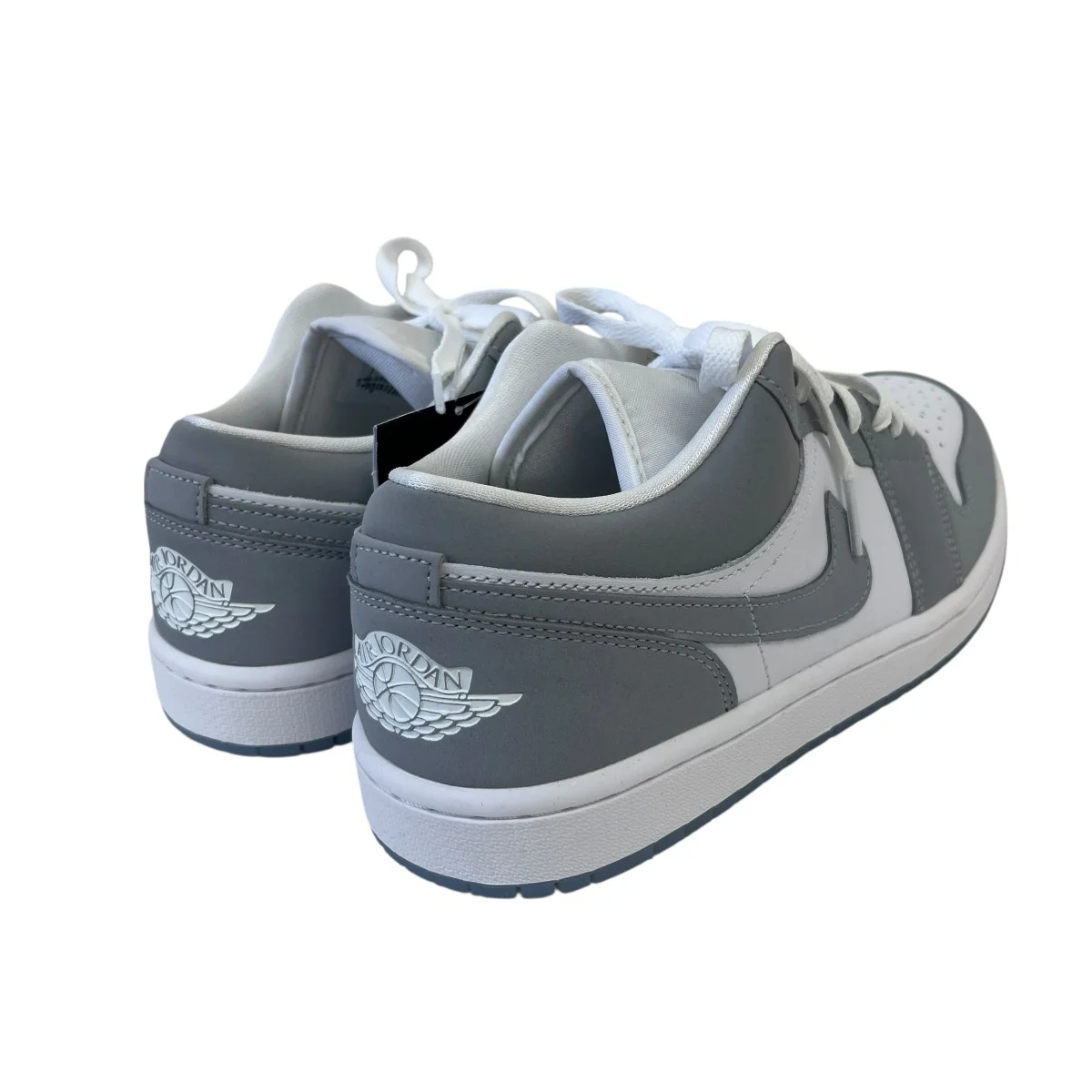 AIR JORDAN 1 LOW WHITE WOLF GREY-ALUMINUMローカットスニーカーDC0774-105 - Image 4