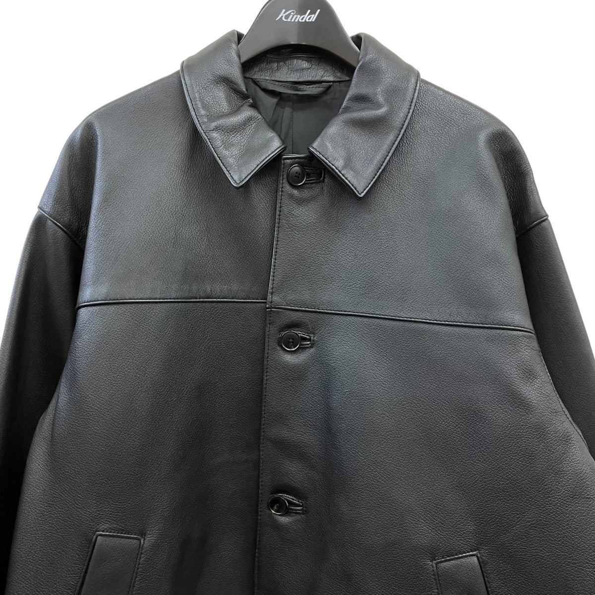 SHEEP LEATHER BLOUSONレザージャケット8125-6-990950 - Image 3