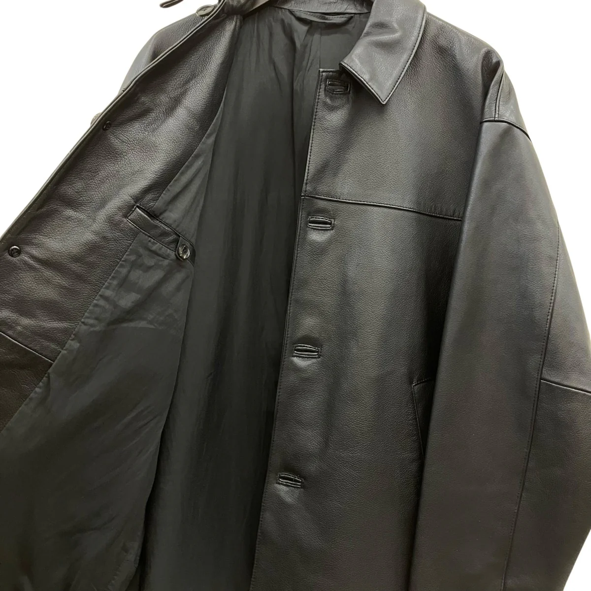 SHEEP LEATHER BLOUSONレザージャケット8125-6-990950 - Image 5