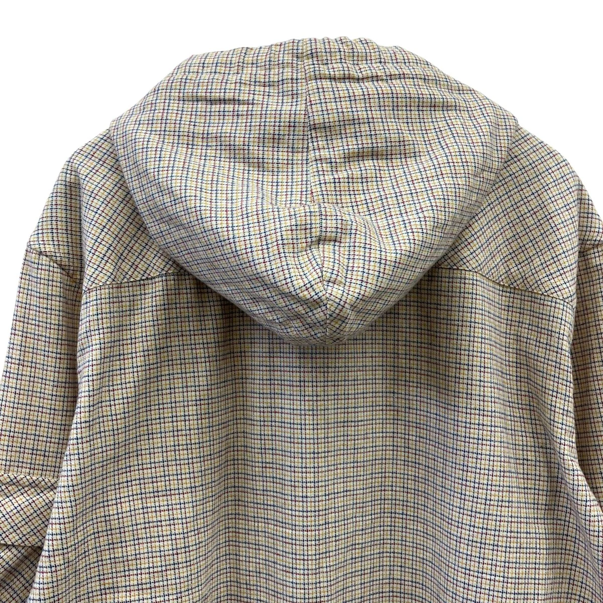 25AW／MICRO CHECK HOODED SHIRT - Image 4