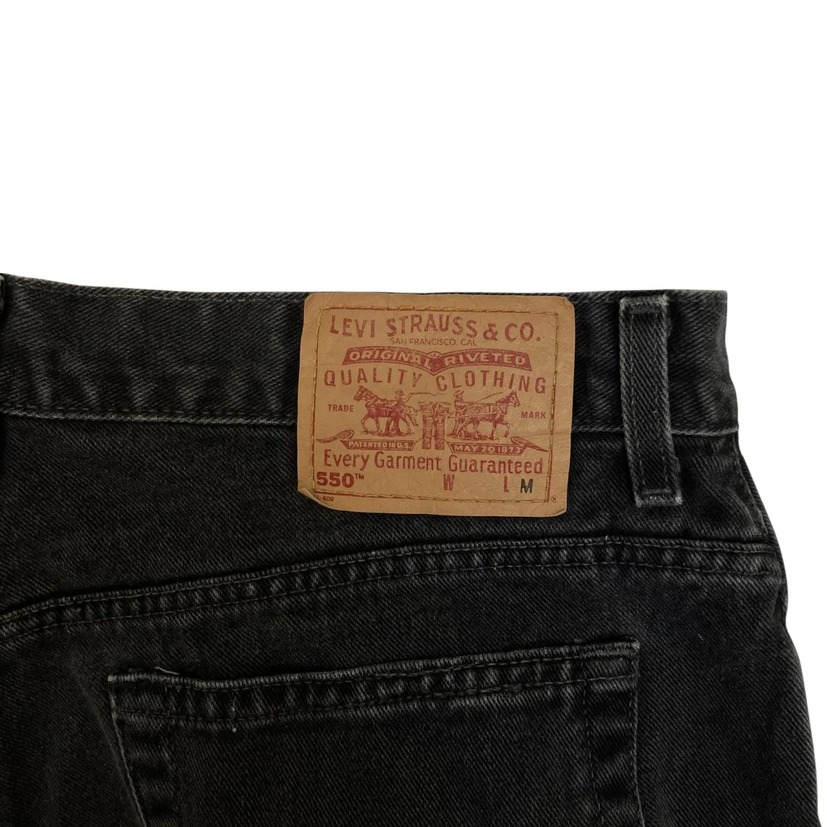 550  00’ｓVintage ボタン裏230デニムパンツ - Image 3