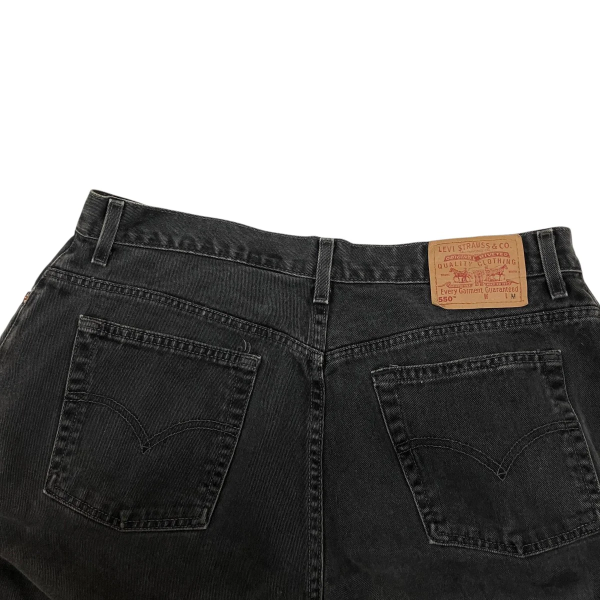 550  00’ｓVintage ボタン裏230デニムパンツ - Image 4