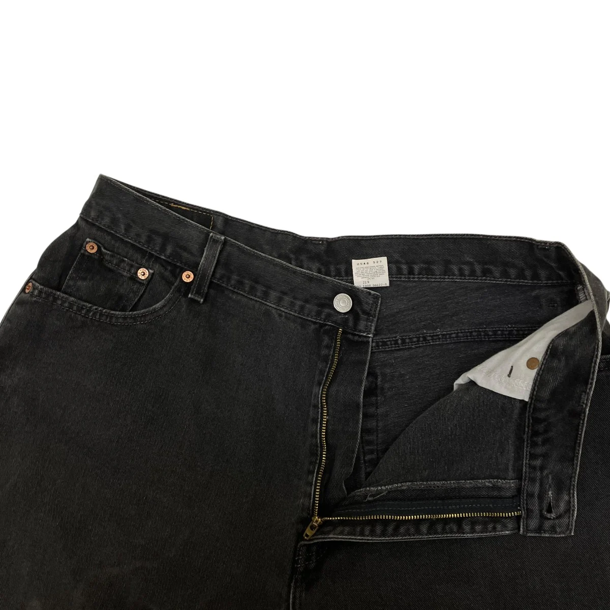 550  00’ｓVintage ボタン裏230デニムパンツ - Image 5