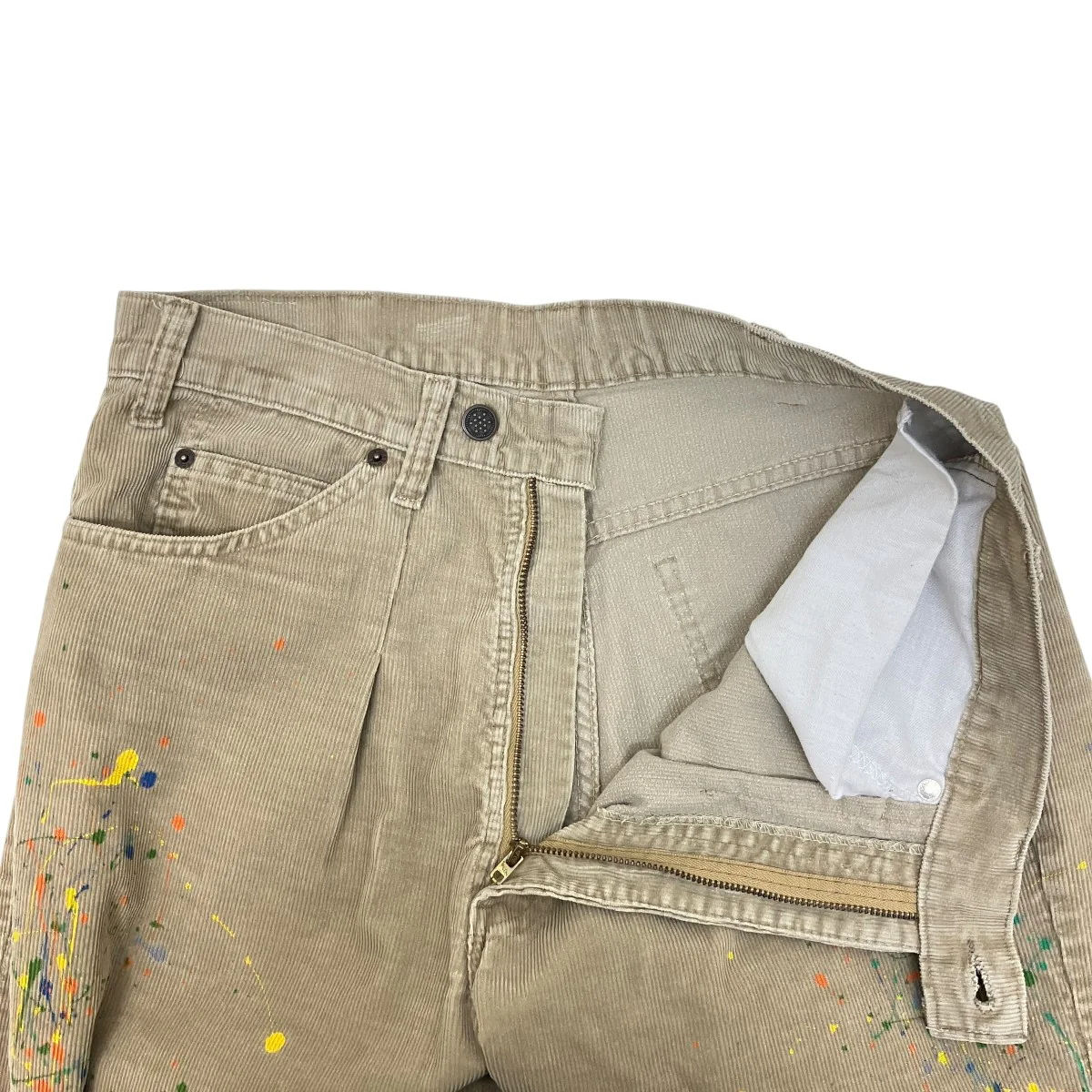 ペンキ加工コーヂュロイパンツ - Image 3