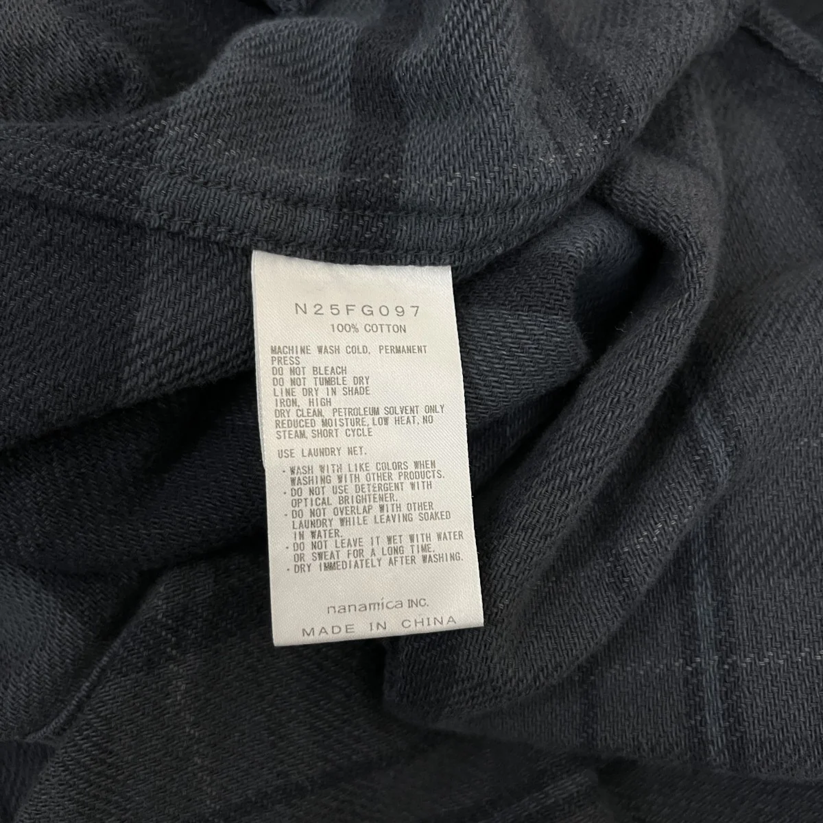 Flannel Plaid Field ShirtチェックネルシャツN25FG097 - Image 6