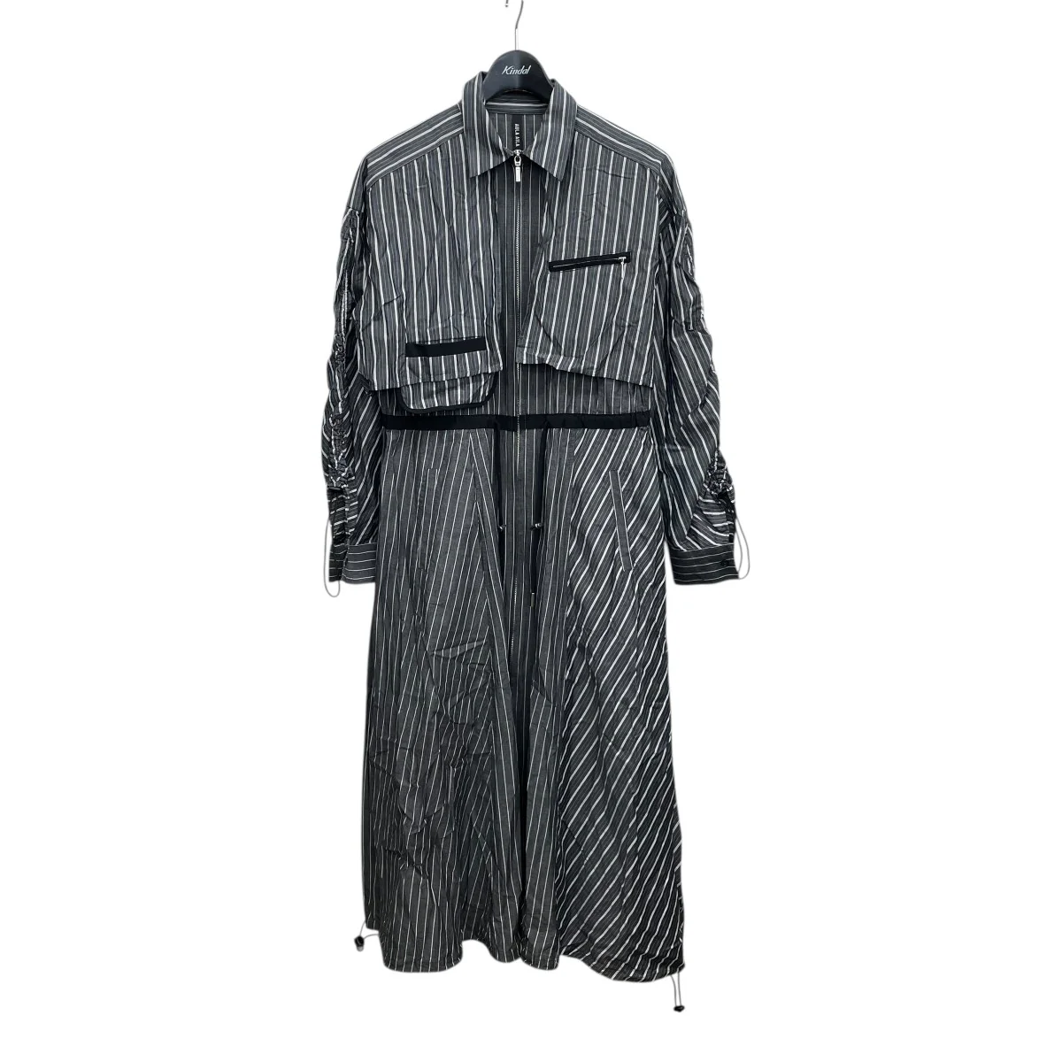 B’2nd別注ウエストドロストリングシャツOPワンピース1244-03037