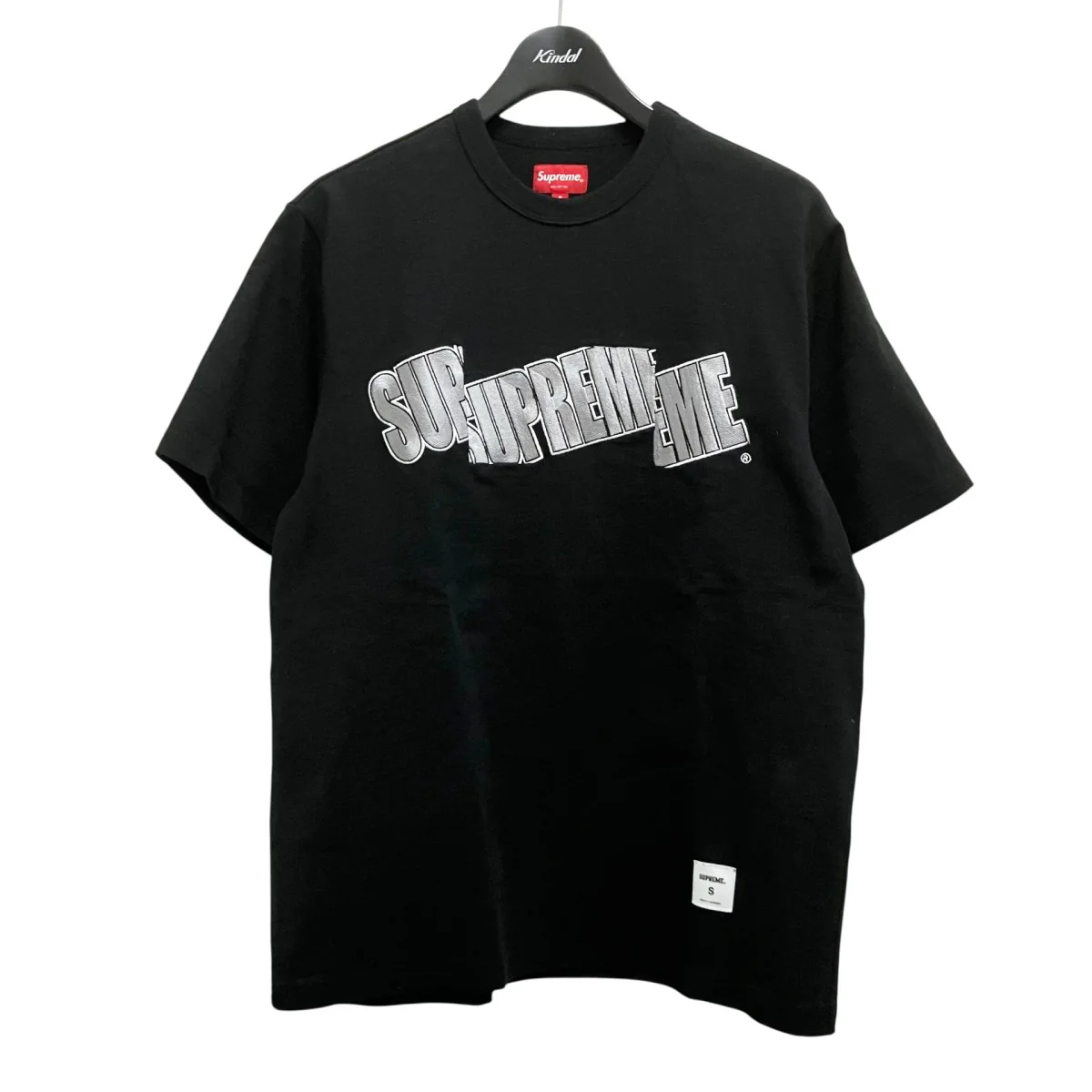 CUT LOGO SS TOP T-SHIRTプリントTシャツ