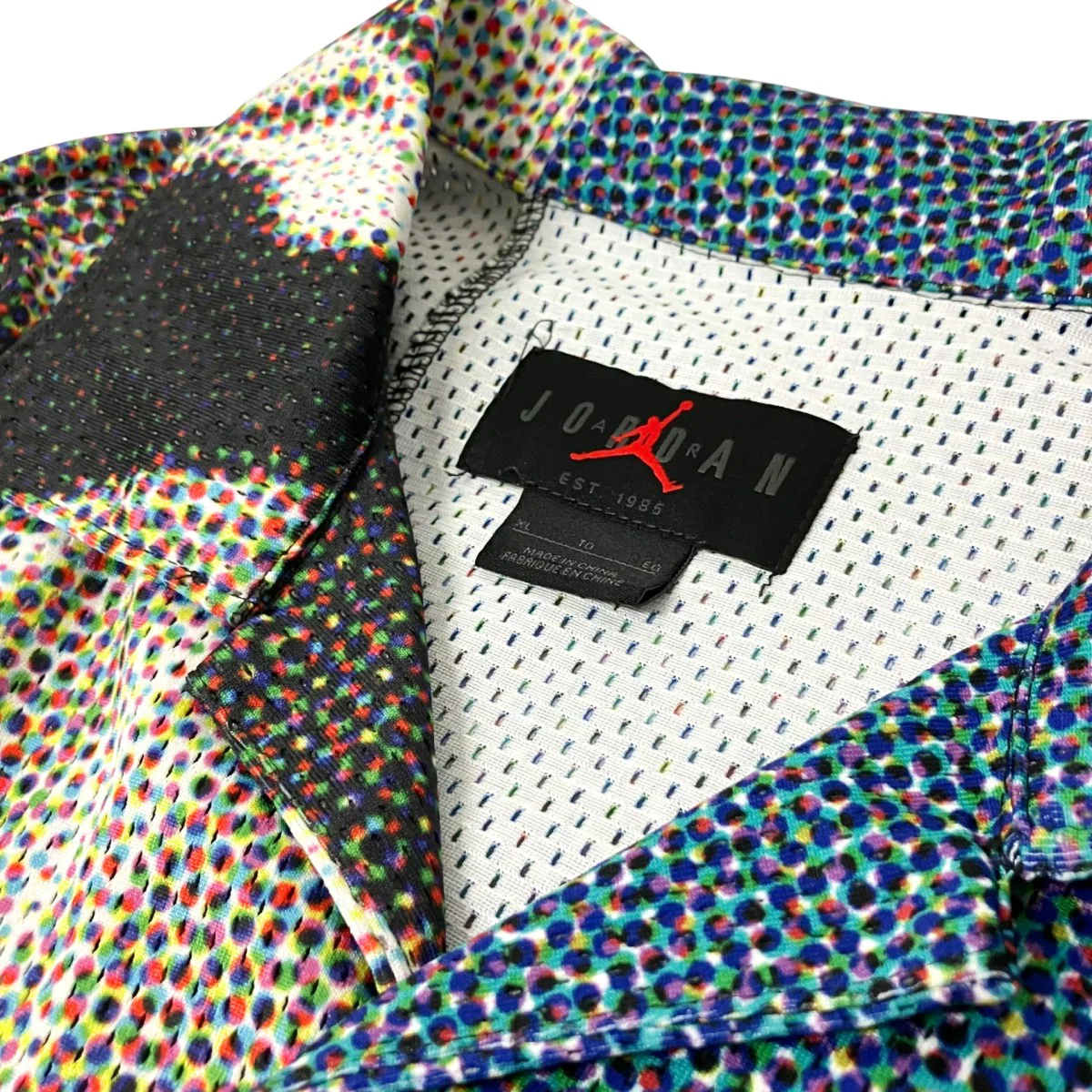 JORDAN BRAND AS M J FLT HRTG PHOTO SHIRT総柄半袖シャツDM1397 010 - Image 3