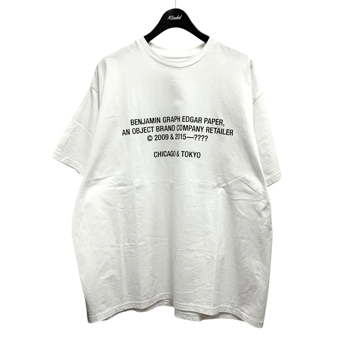 S／S Oversized TeeプリントTシャツ