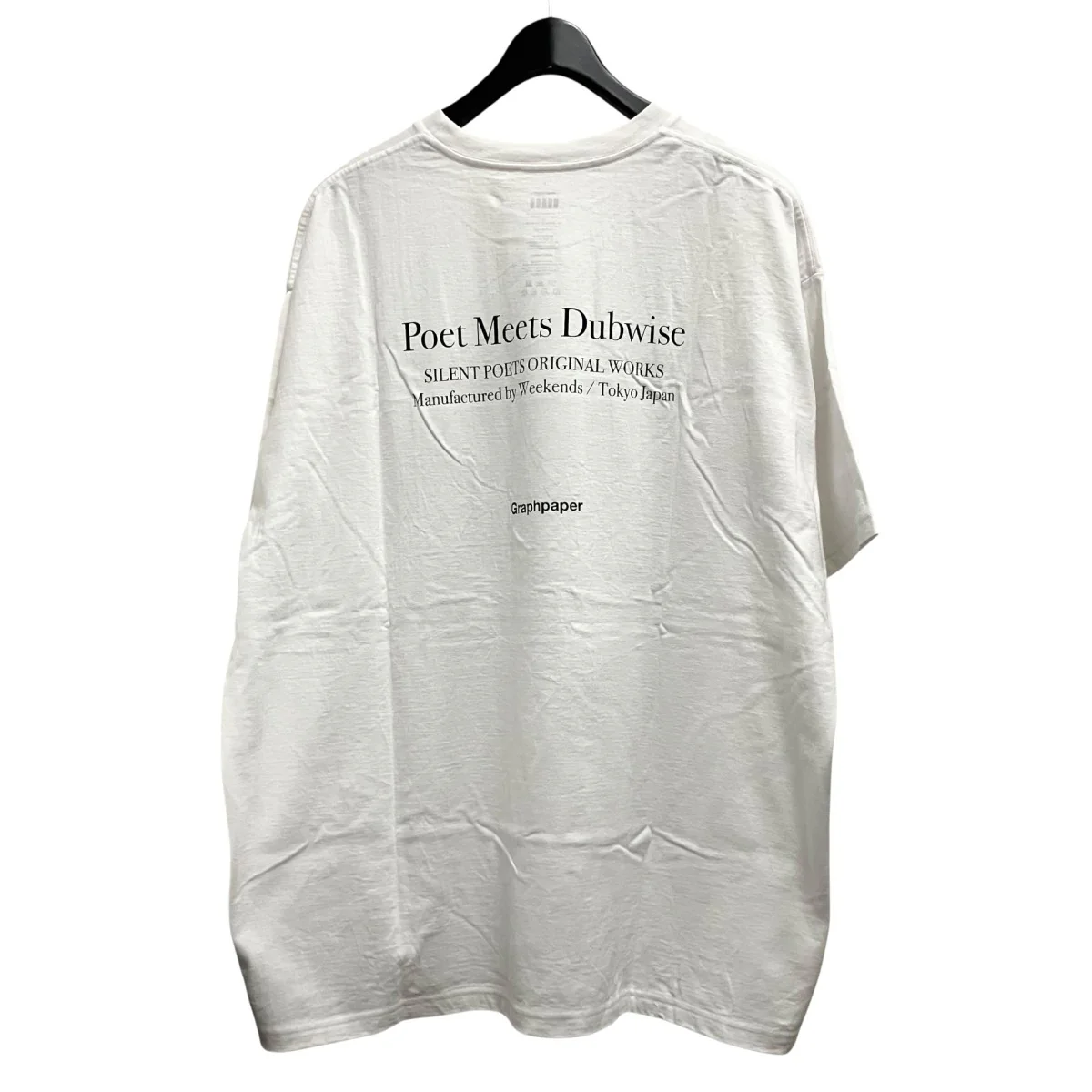 OVERSIZED TEE WORDS AND SILENCEプリントTシャツ - Image 2