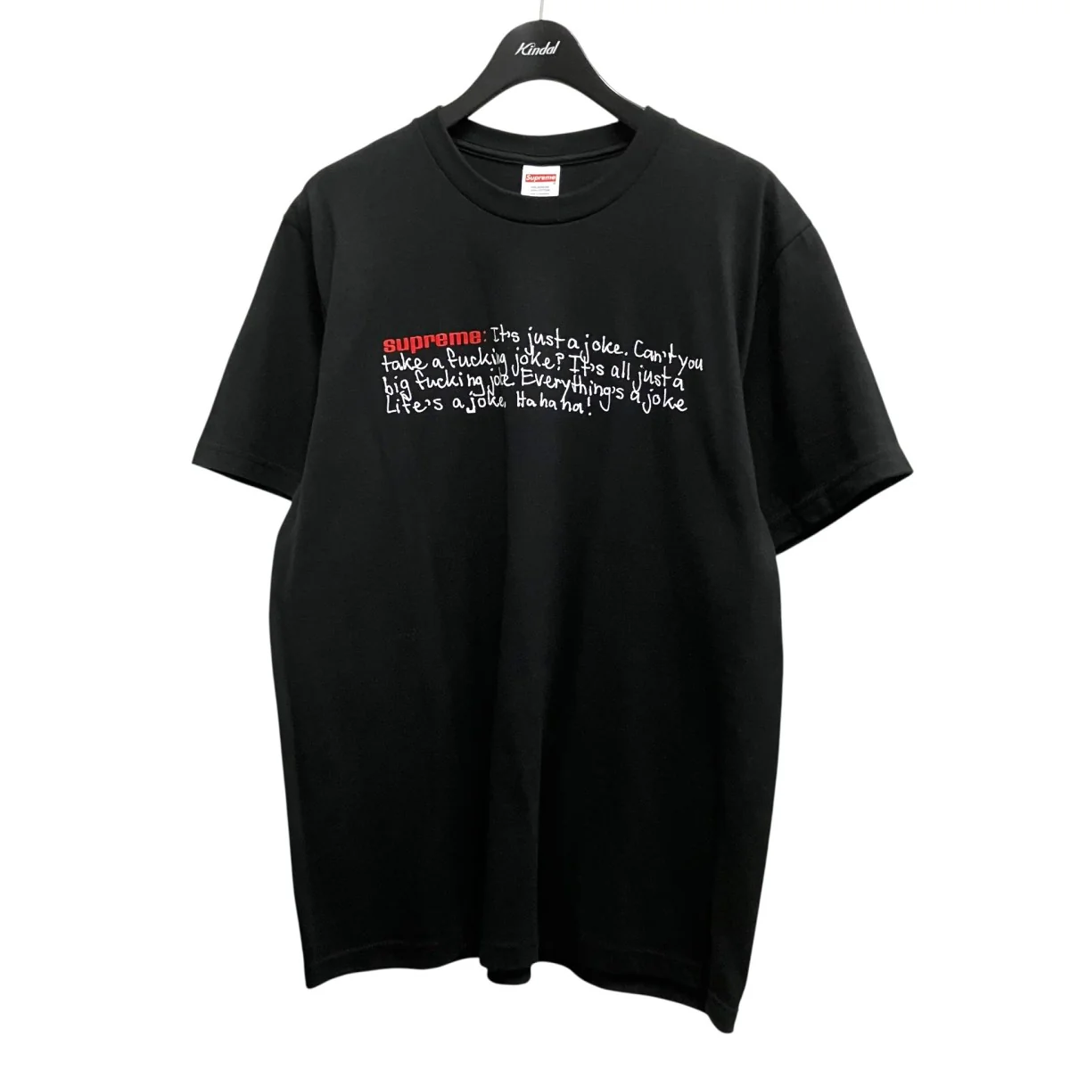 Joke TeeプリントTシャツ