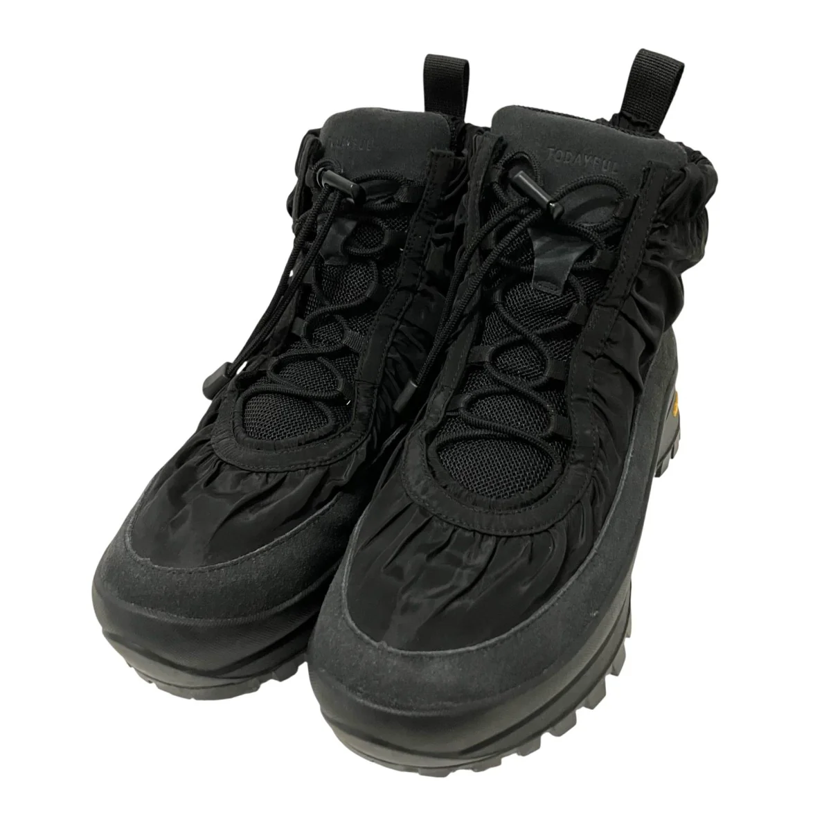 vibramsole drawstring sneakersハイカットスニーカー
