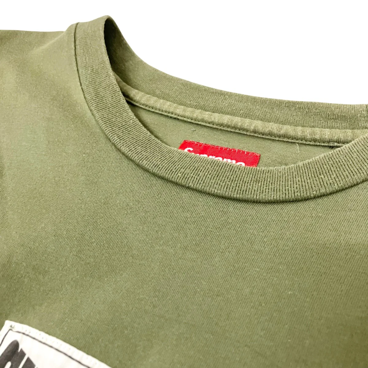 WOVEN LABEL L／S TOPロングカットソー - Image 3