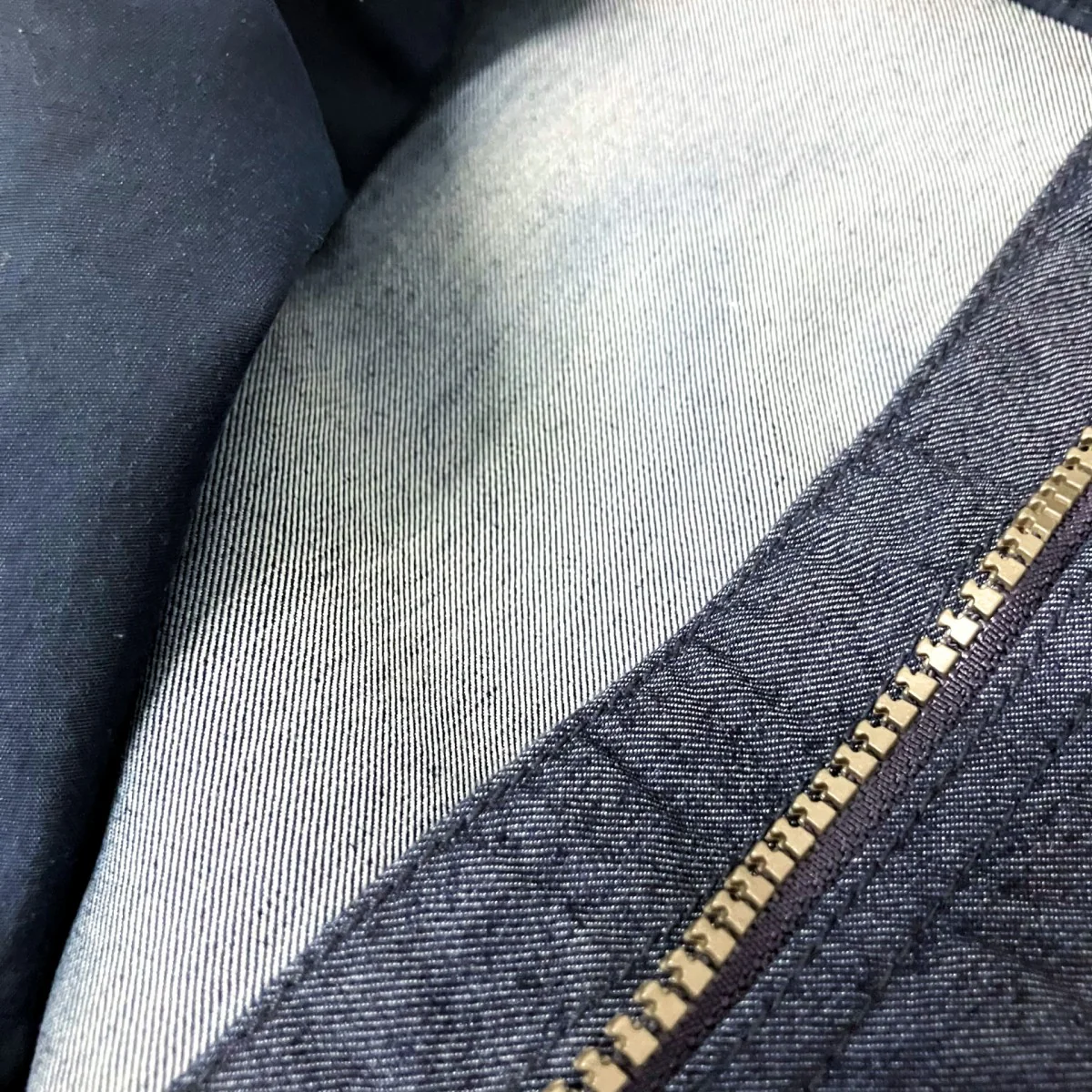 Nylon Denim Compact JacketフーデッドジャケットNP22136 - Image 4