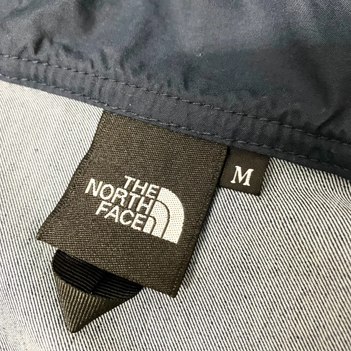 Nylon Denim Compact JacketフーデッドジャケットNP22136 - Image 5