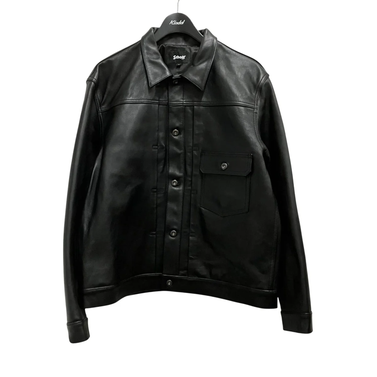 SHEEP LEATHER 1st TRACKER JACKETレザージャケット782 3950128