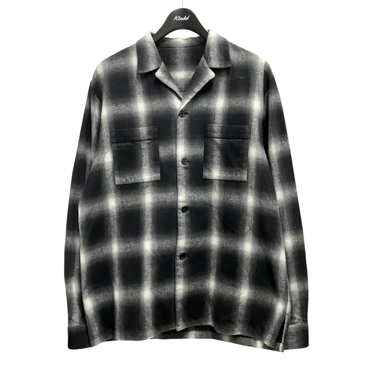 チェック長袖シャツKNM 21AW JK01