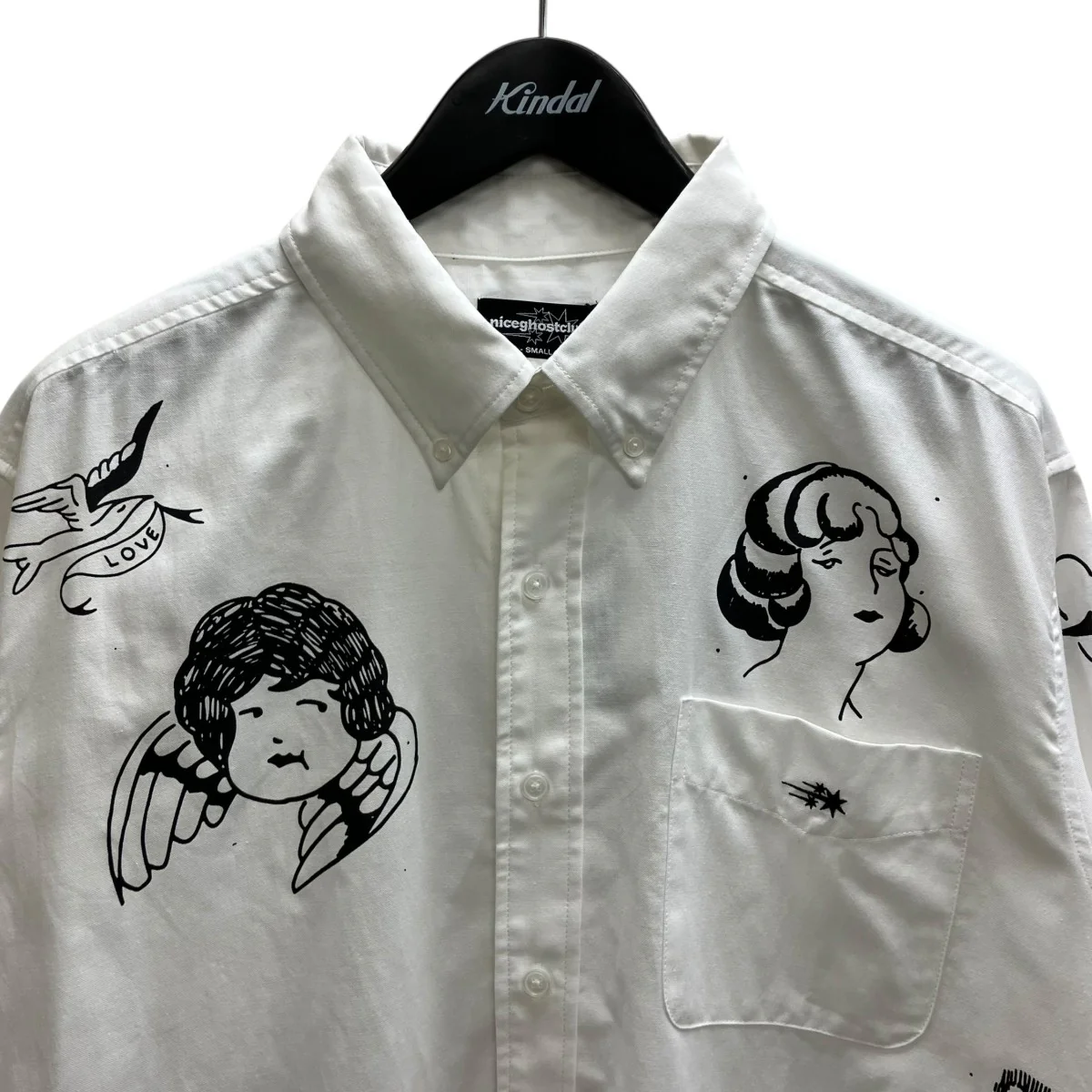 TATTOO OXFORD BIG BIG HALF SHIRT 半袖シャツ - Image 2