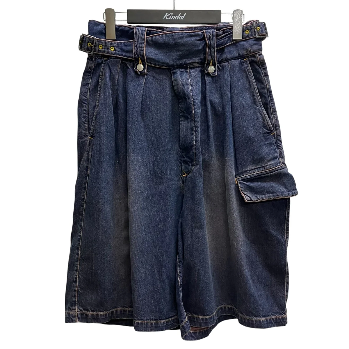 DENIM GURKHA CARGO SHORT PANTS グルカデニムショートパンツ