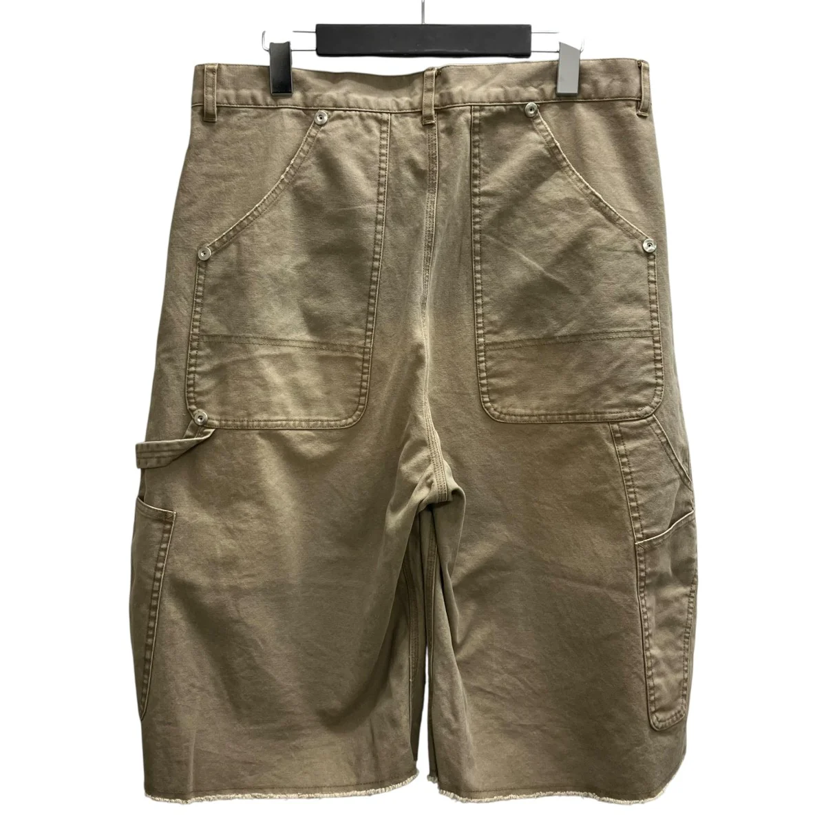 DUCK DOUBLE KNEE CURVED LEG SHORTS ダブルニーショートパンツ - Image 3