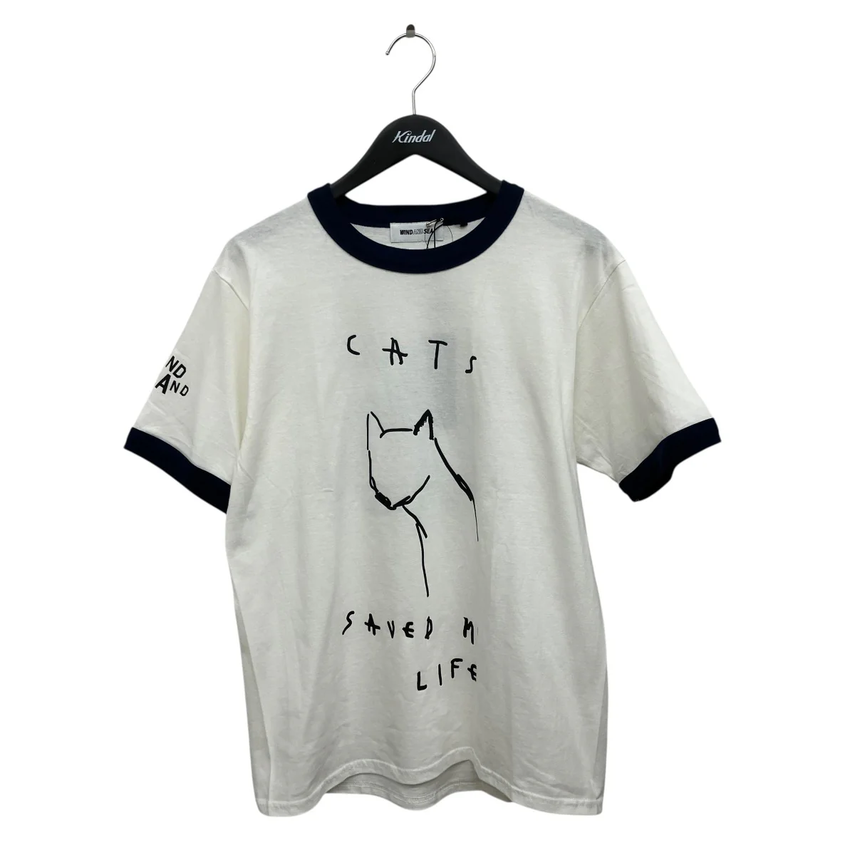 キャットプリントTシャツWDS-LEVI-04