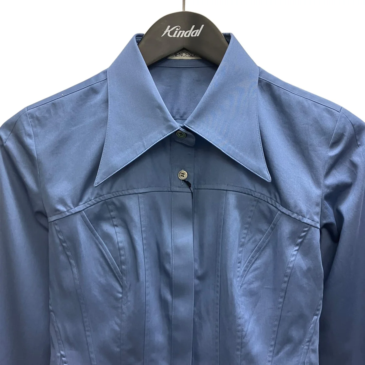 COTTON SATIN CORSET SHIRT 長袖シャツ - Image 3