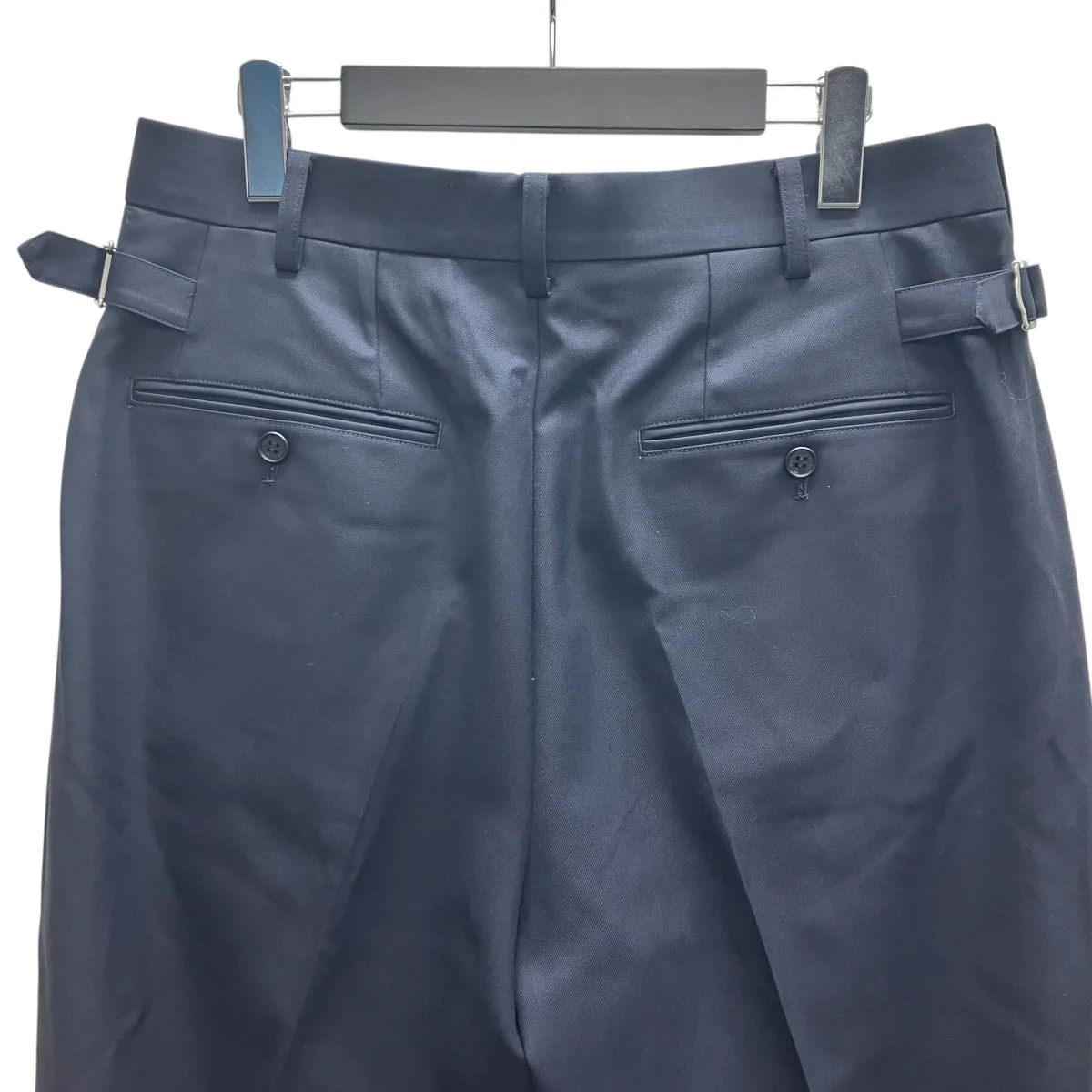 25AW ウールサージタックパンツ スラックス - Image 4