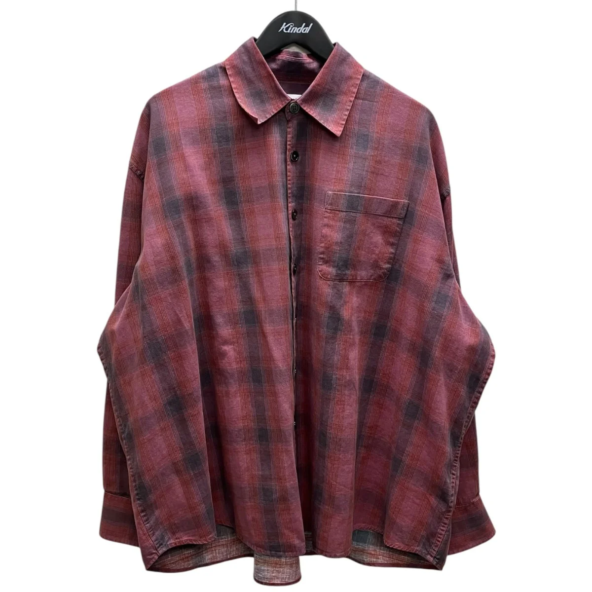 25AW BORROWED SHIRTチェックシャツ