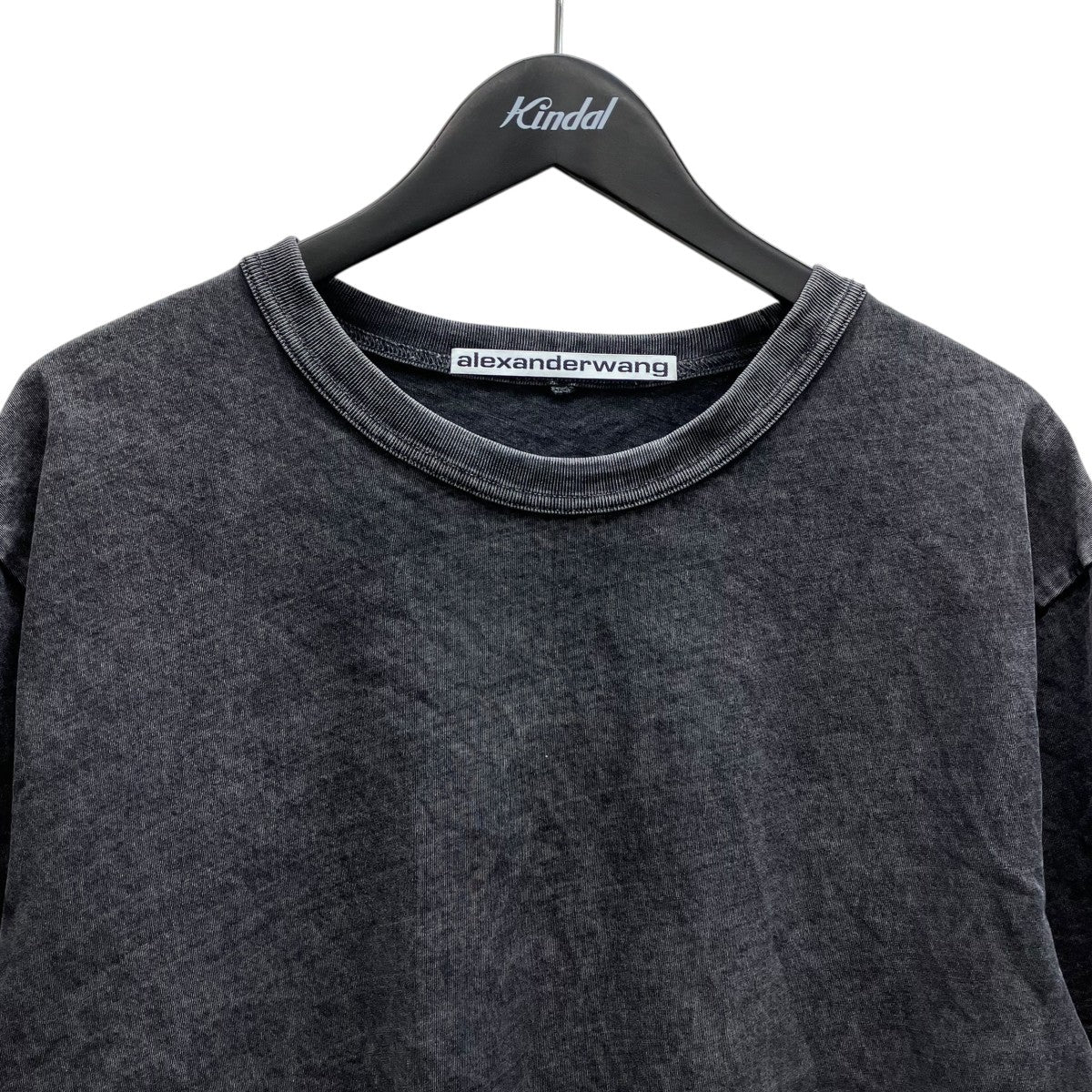 ハイツイストジャージーアシッドウォッシュTシャツ - Image 2