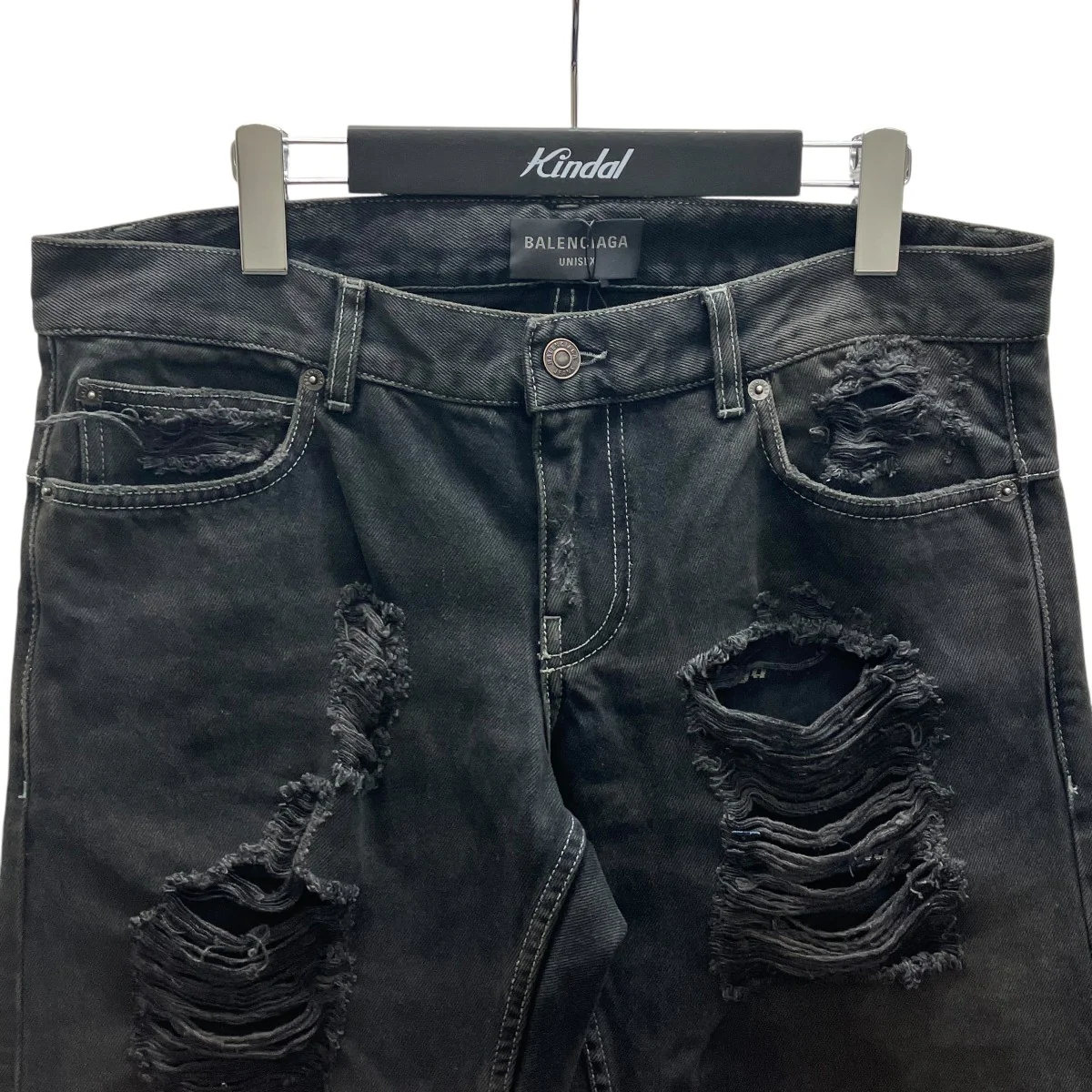 ダメージ加工デニムパンツ - Image 2