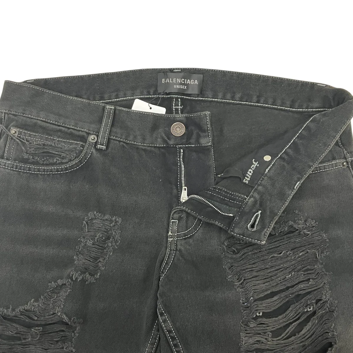 ダメージ加工デニムパンツ - Image 6
