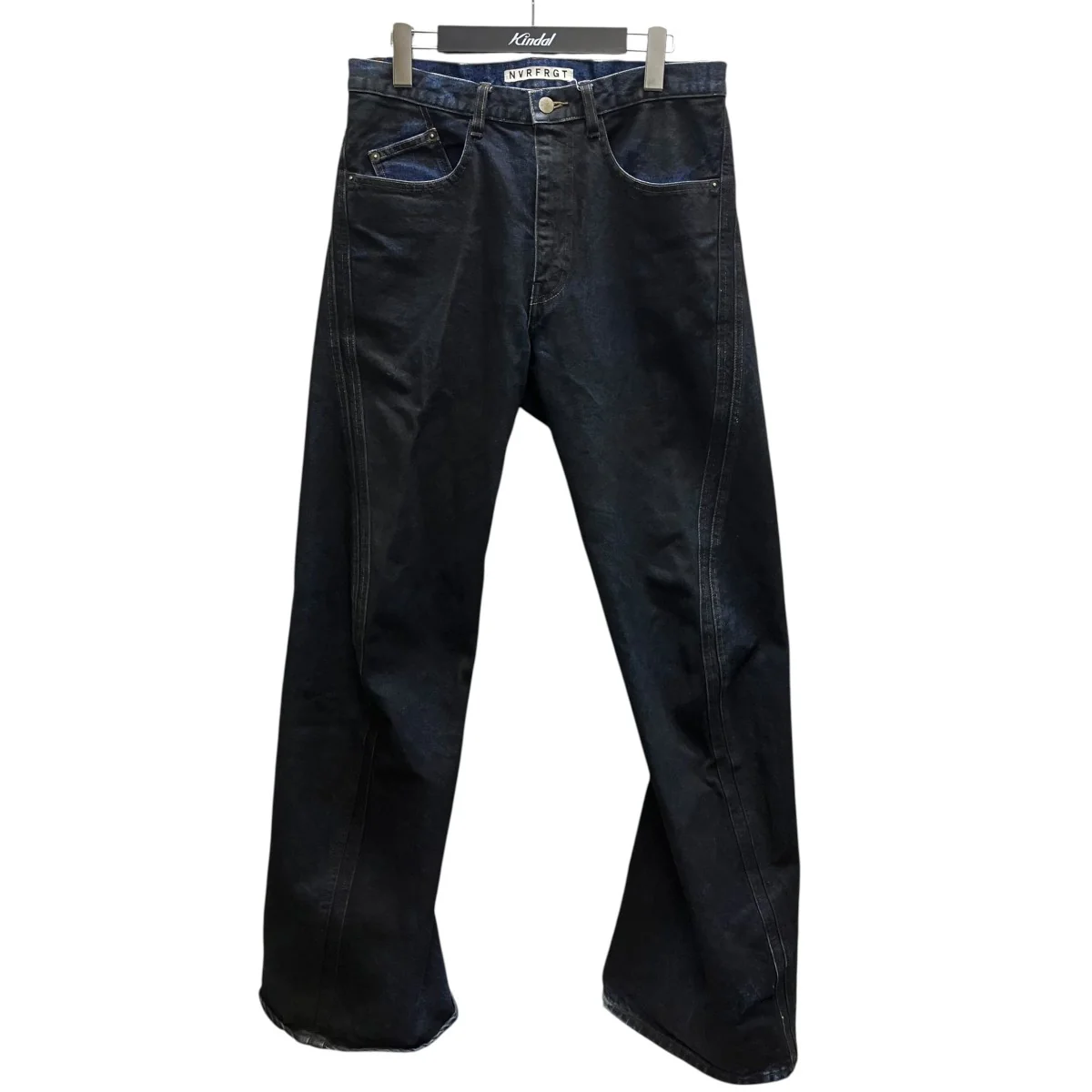 COATING 3D TWISTED LEG JEANS コーティングデニムパンツ