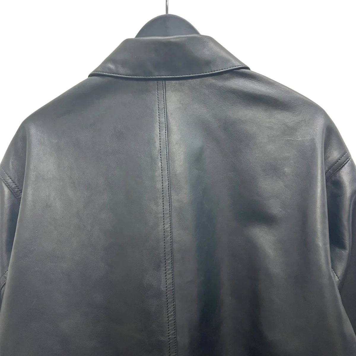 シープレザー カバーオールジャケット - Image 4