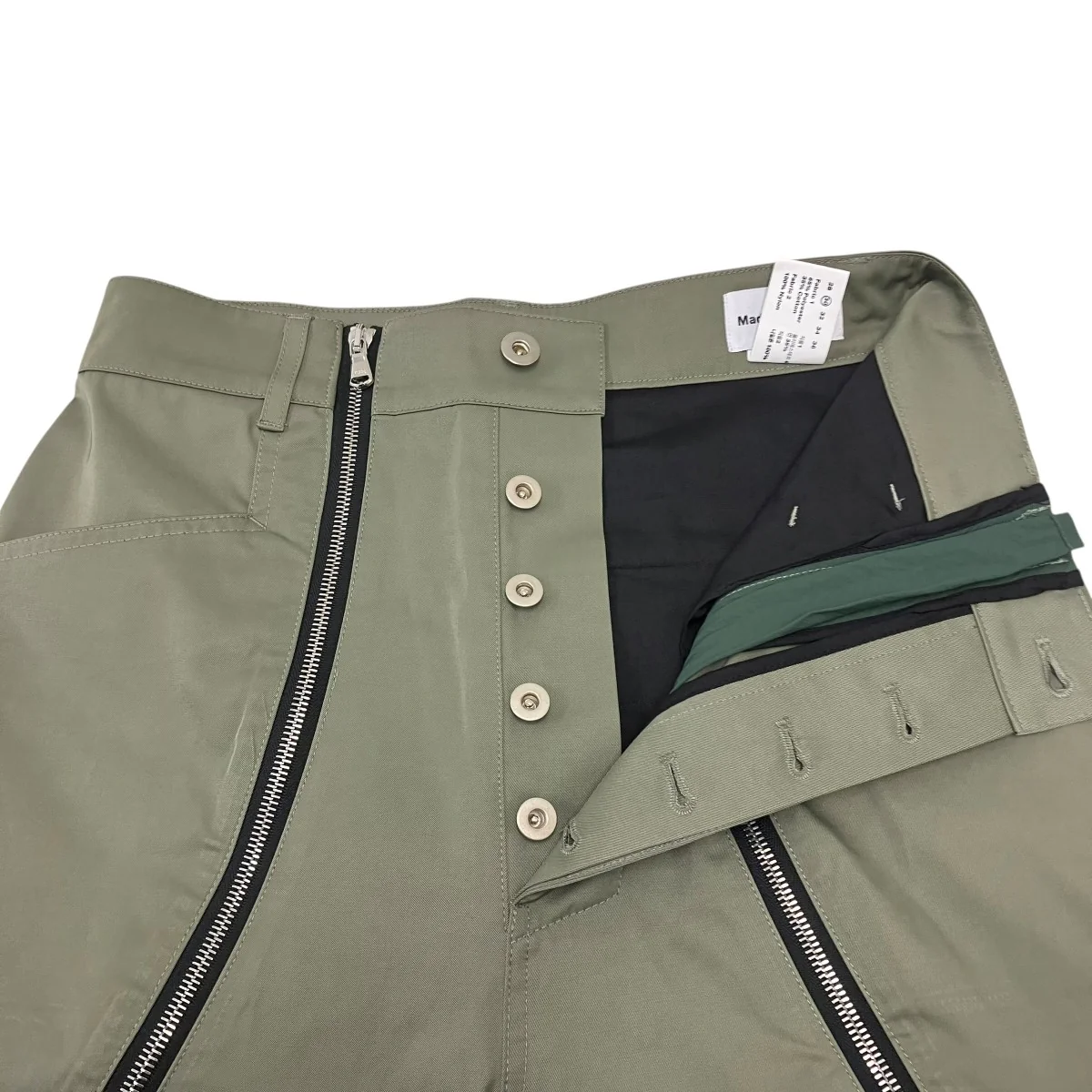 ジップデザインナイロンパンツ - Image 5