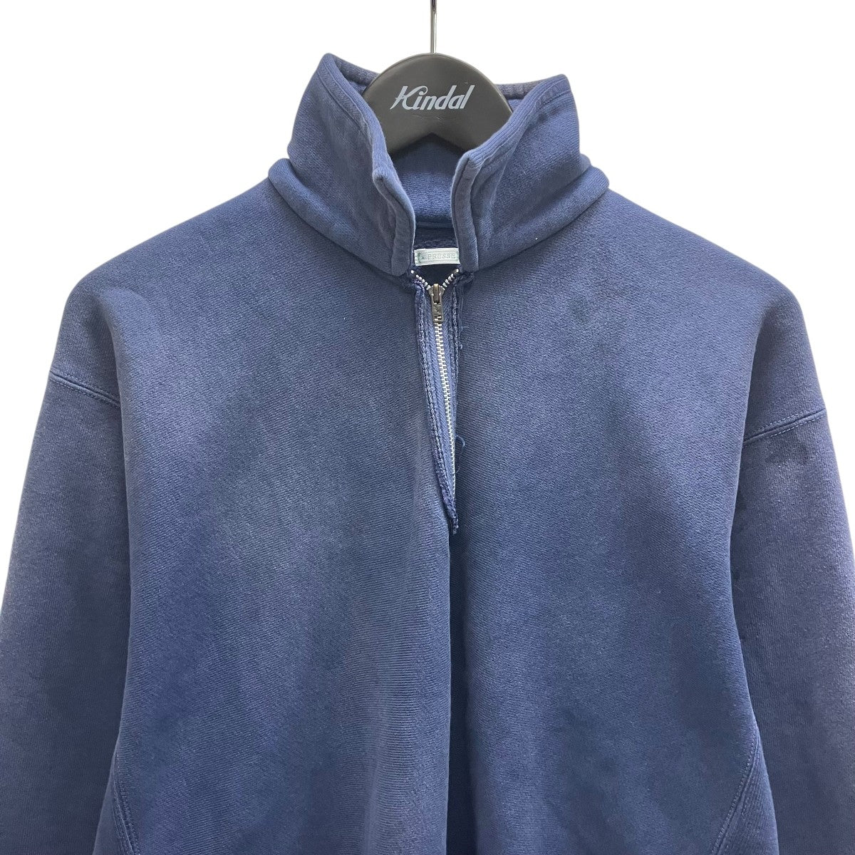 22FW Vintage Half Zip Sweatshirt プルオーバースウェット - Image 2