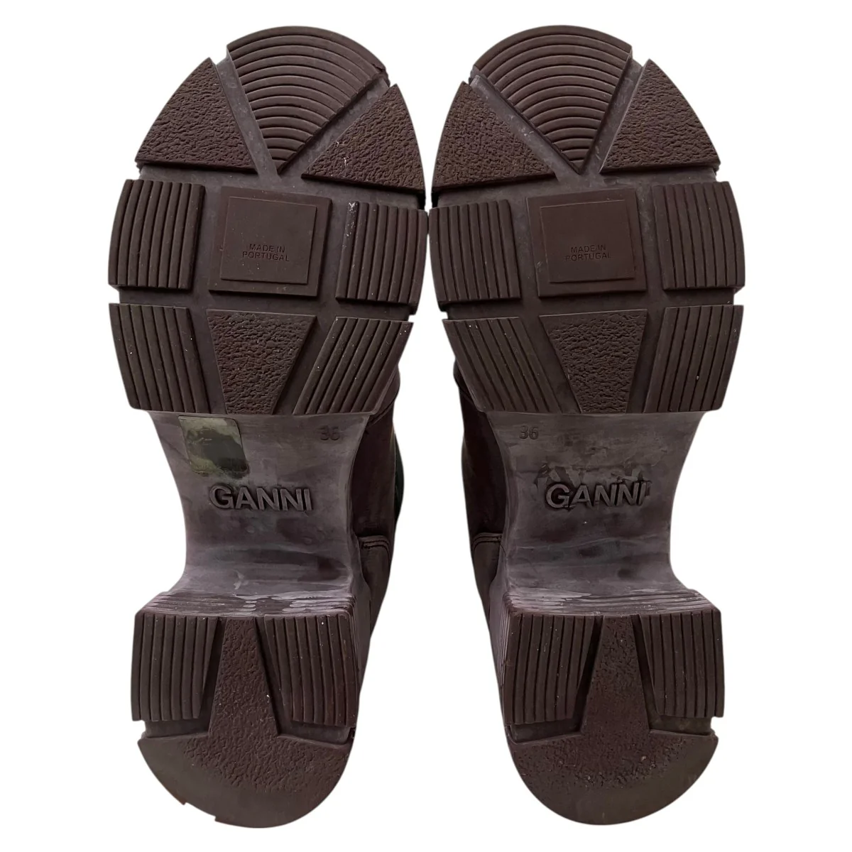 Recycled Rubber Heeled City Bootヒールアンクルブーツ - Image 5